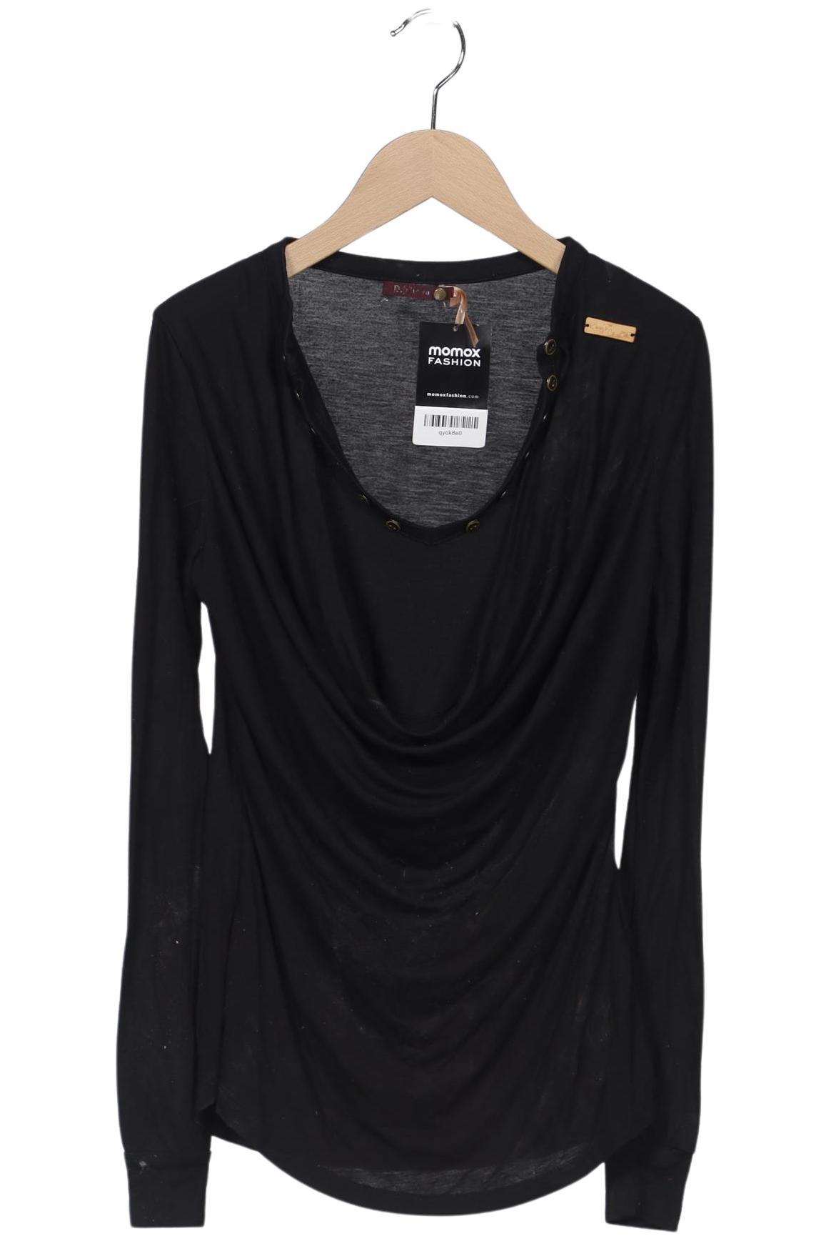 

Khujo Damen Langarmshirt, schwarz, Gr. 38
