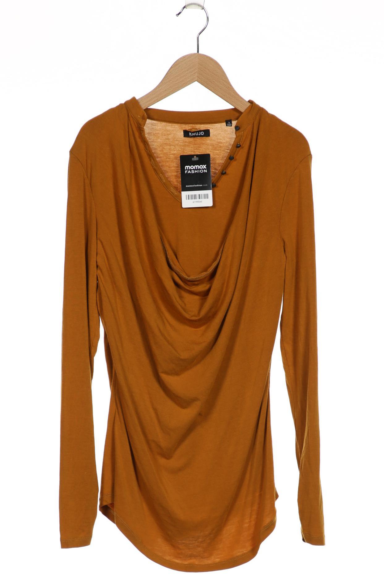 

Khujo Damen Langarmshirt, orange, Gr. 36