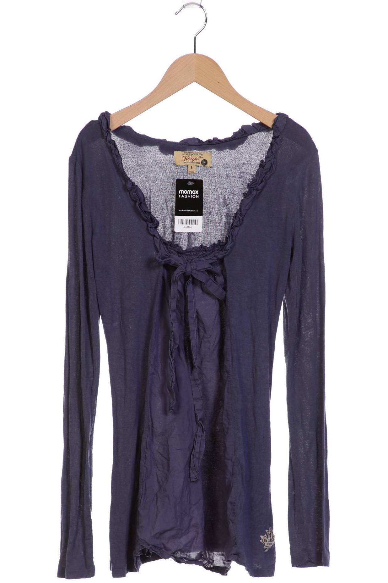 

Khujo Damen Langarmshirt, marineblau, Gr. 42