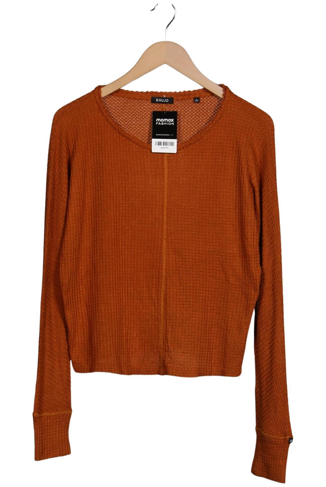 

Khujo Damen Langarmshirt, braun, Gr. 36