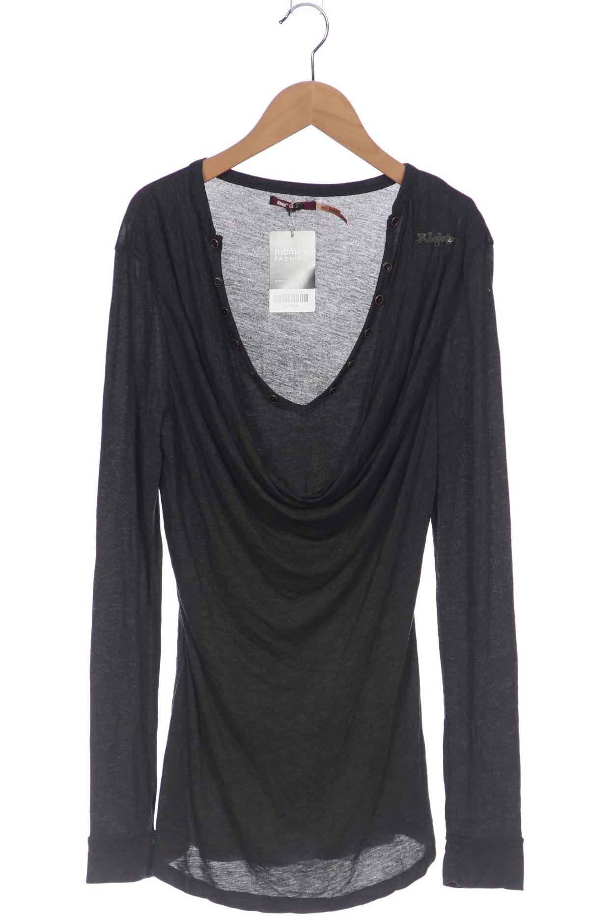 

Khujo Damen Langarmshirt, grau, Gr. 42