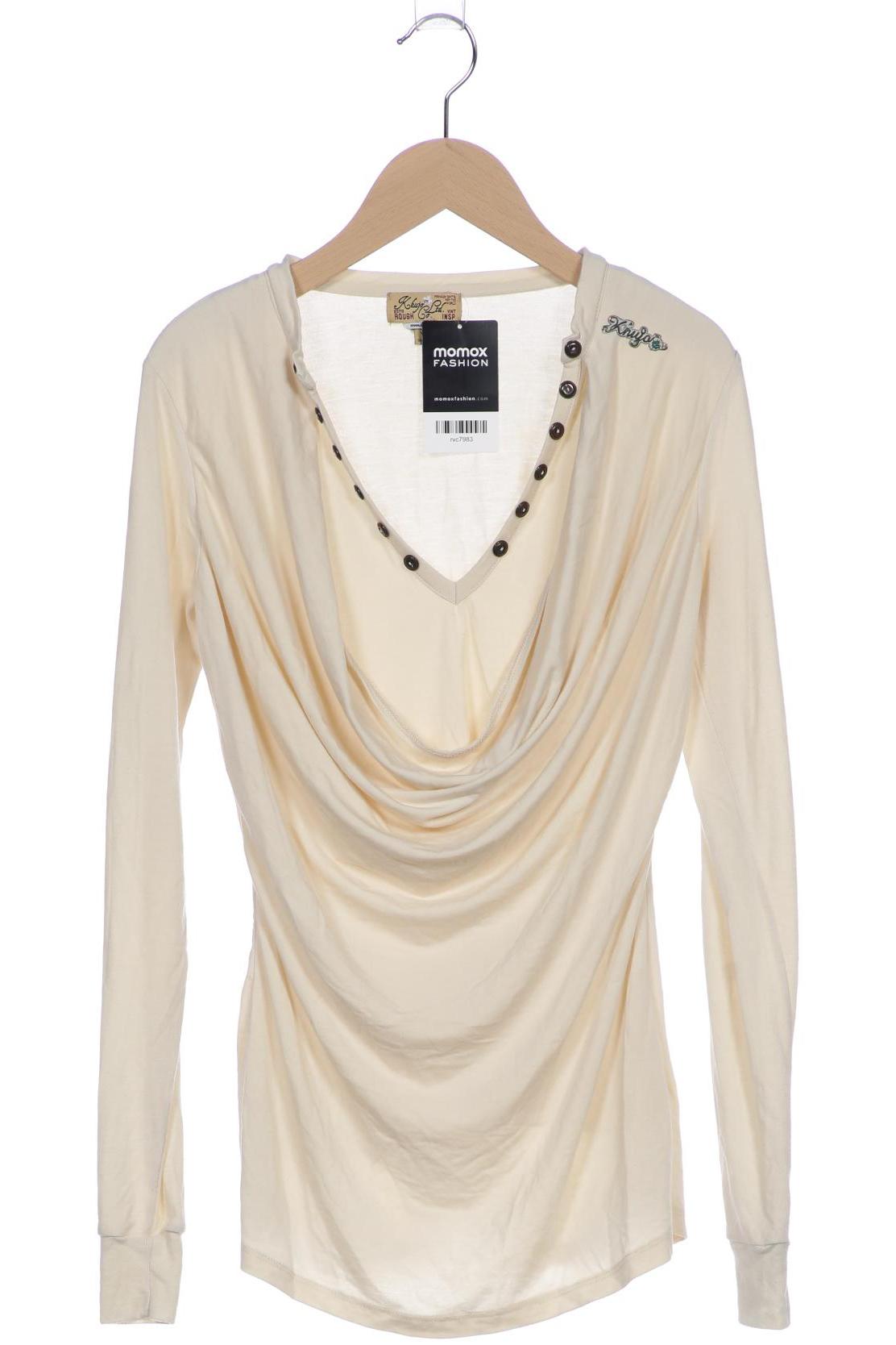

Khujo Damen Langarmshirt, cremeweiß, Gr. 36