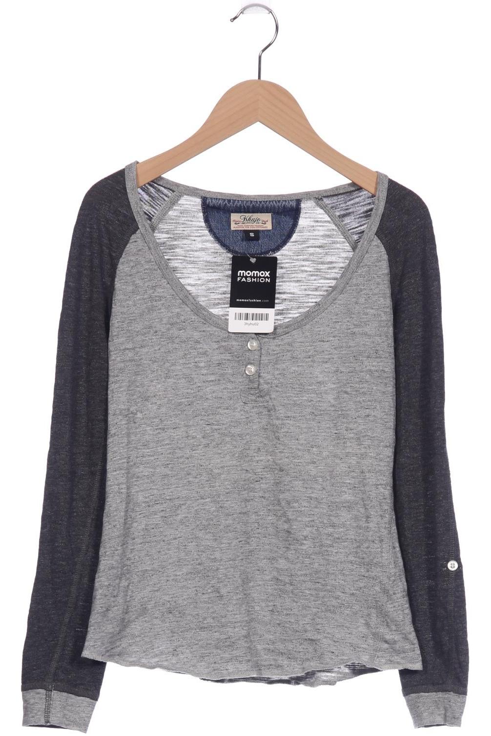 

Khujo Damen Langarmshirt, grau, Gr. 36