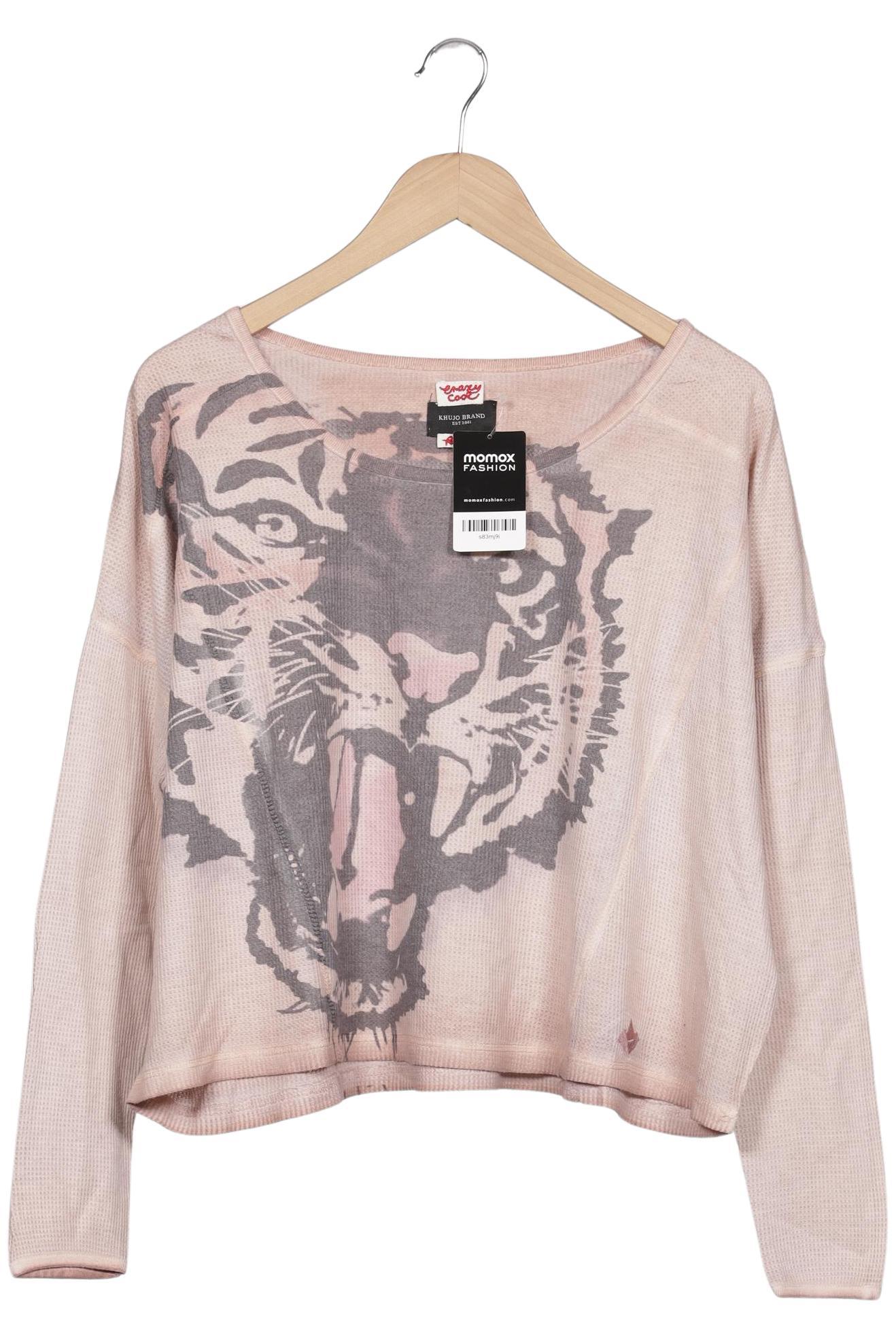 

Khujo Damen Langarmshirt, pink, Gr. 42