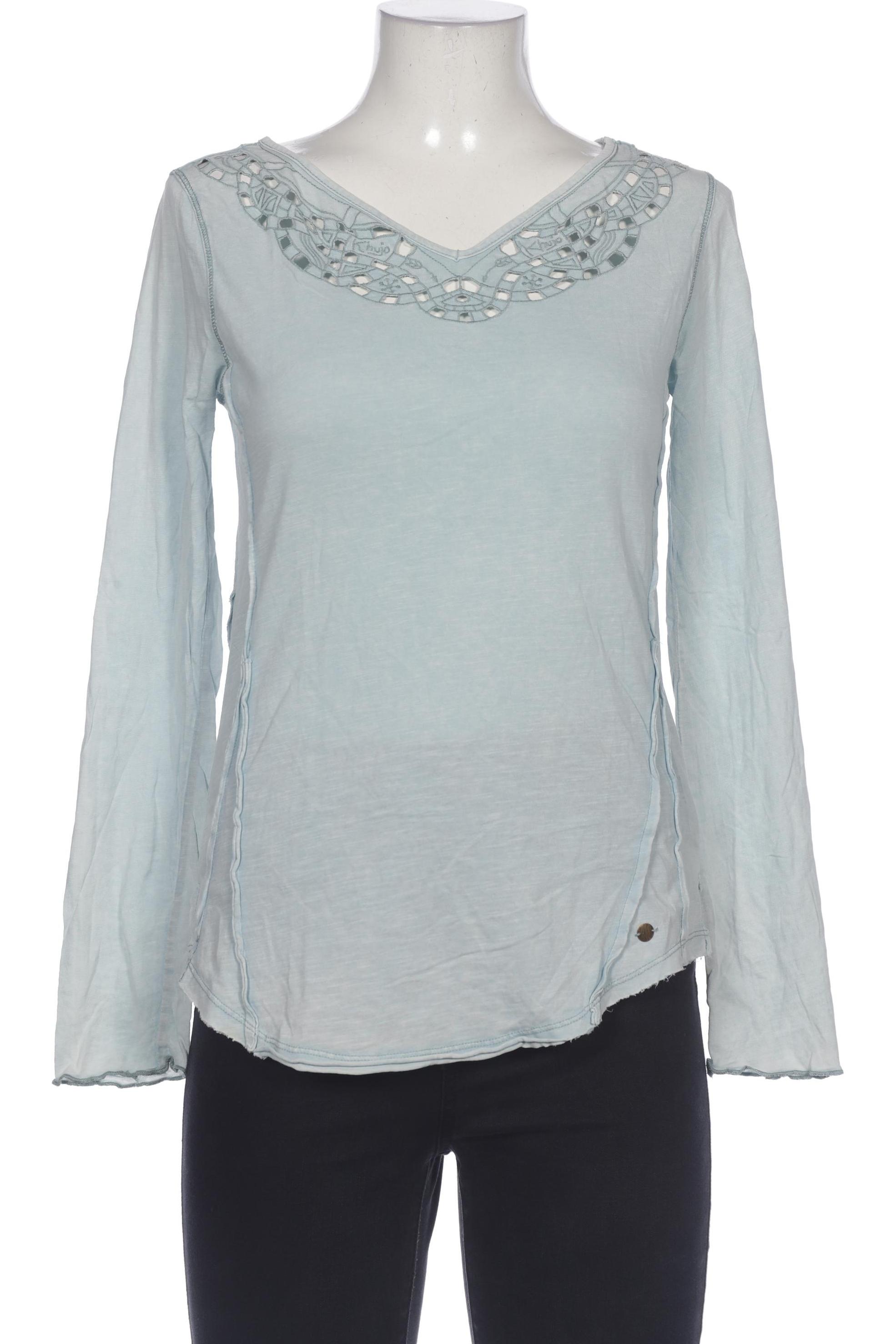 

Khujo Damen Langarmshirt, hellblau, Gr. 38