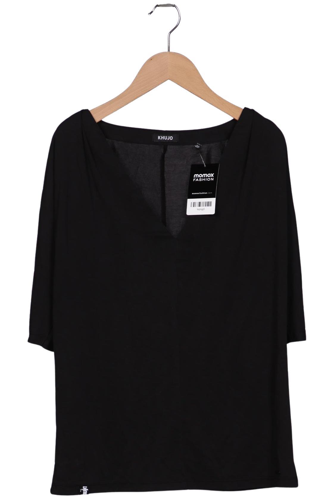 

Khujo Damen Langarmshirt, schwarz, Gr. 38