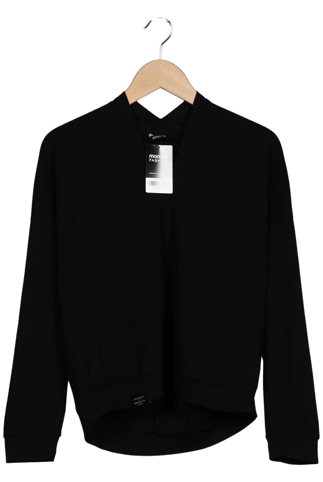 

Khujo Damen Langarmshirt, schwarz, Gr. 42