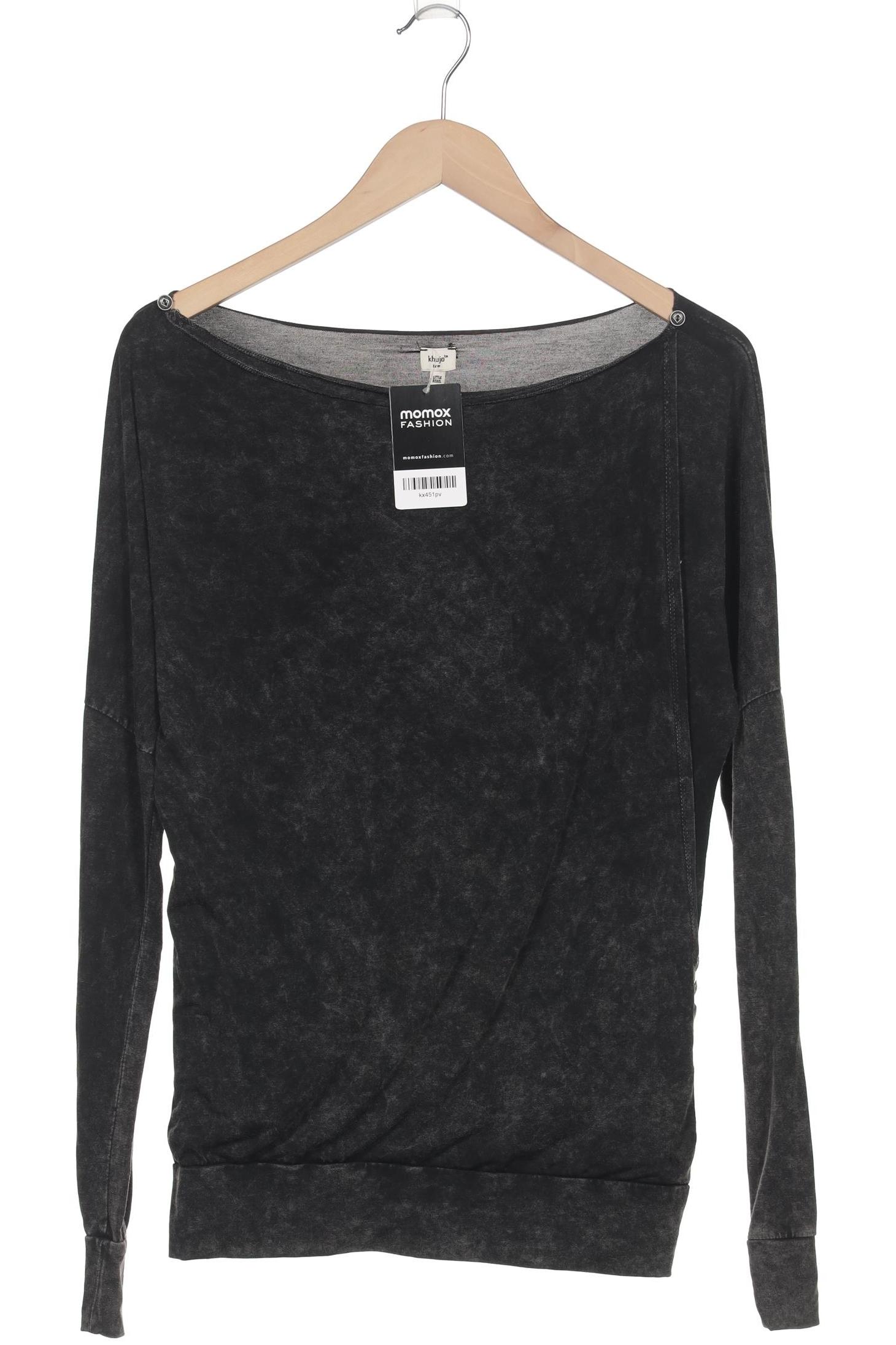 

Khujo Damen Langarmshirt, schwarz, Gr. 42