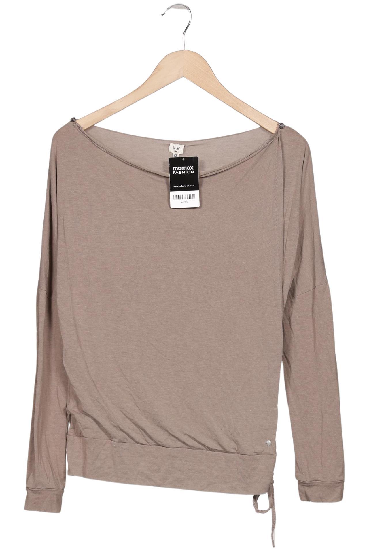 

Khujo Damen Langarmshirt, beige, Gr. 36