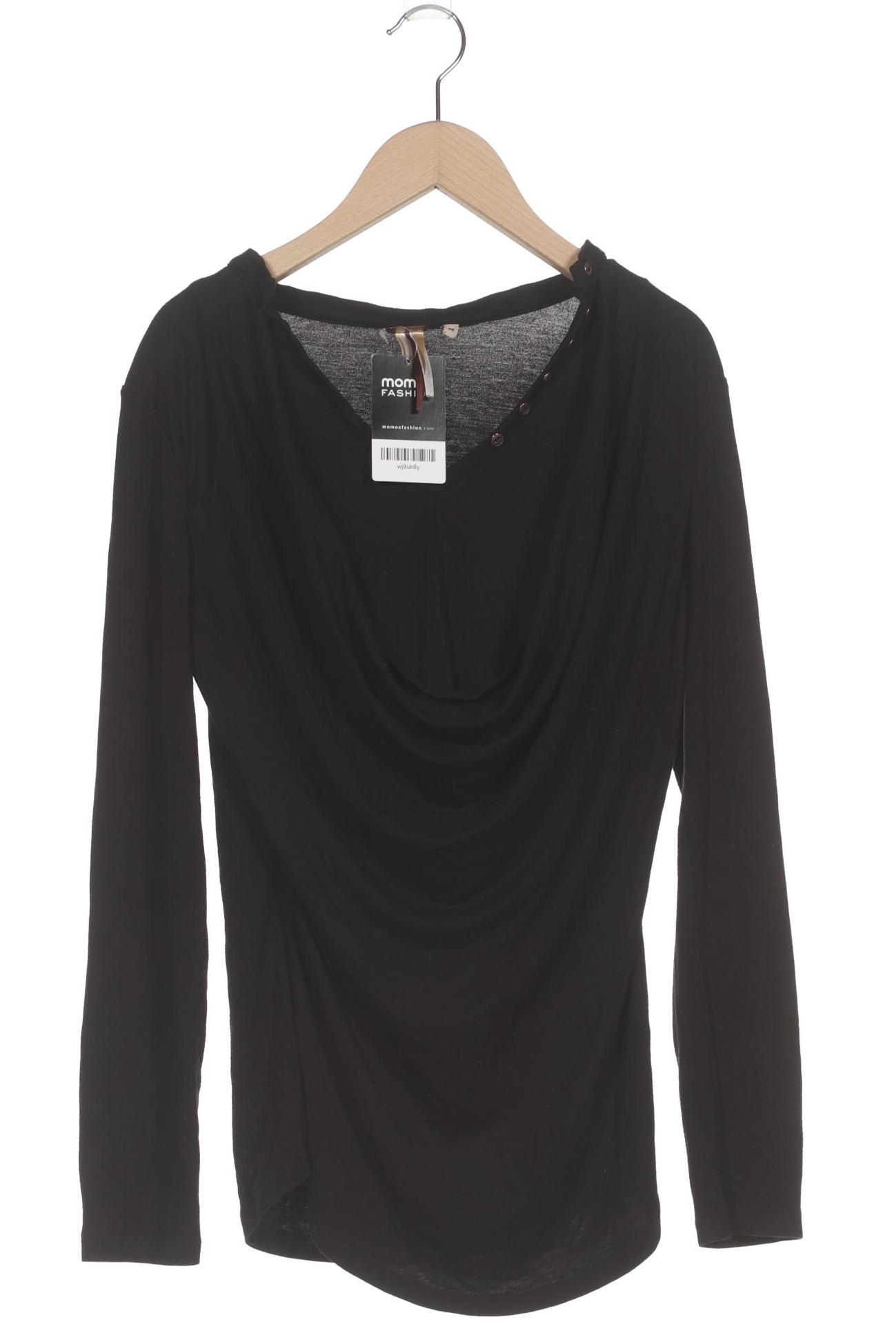 

Khujo Damen Langarmshirt, schwarz, Gr. 38