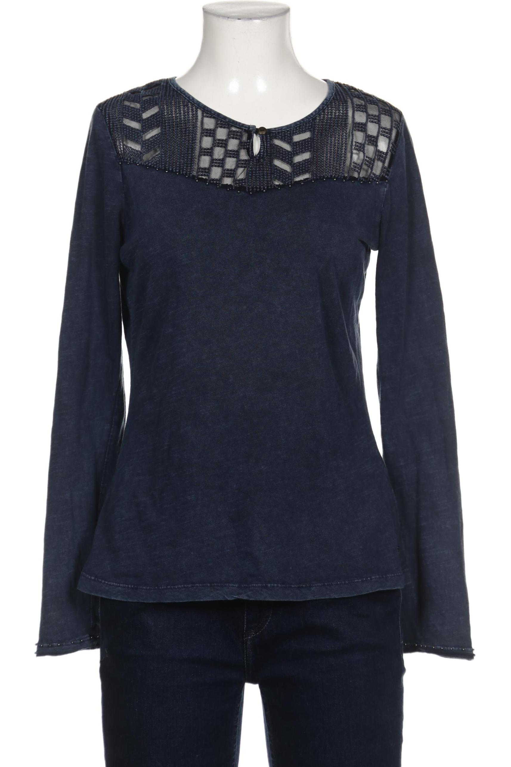 

Khujo Damen Langarmshirt, marineblau