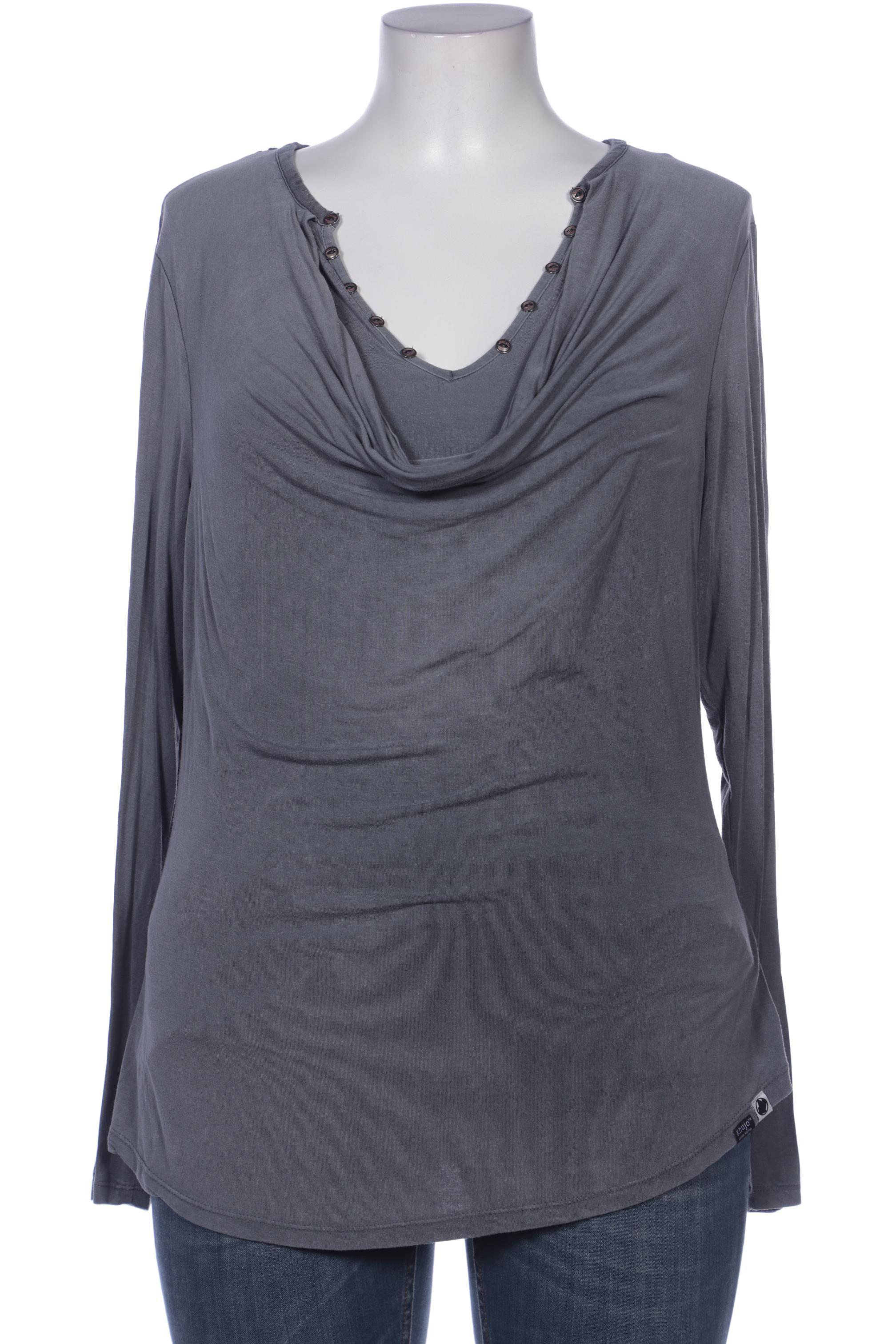 

Khujo Damen Langarmshirt, grau, Gr. 44