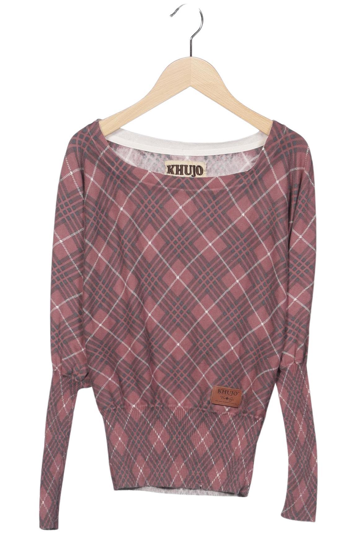 

Khujo Damen Langarmshirt, pink, Gr. 36