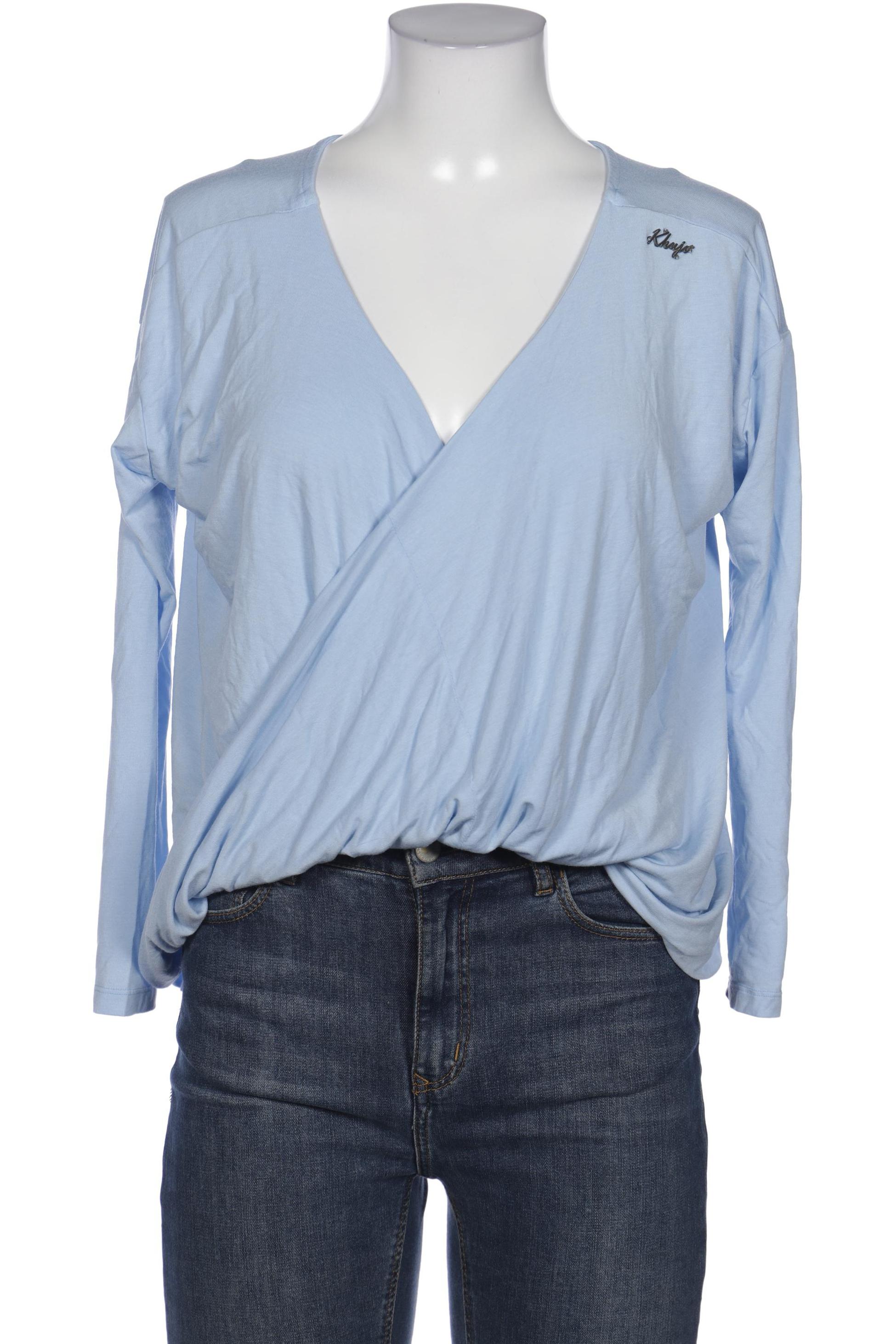 

Khujo Damen Langarmshirt, hellblau, Gr. 36