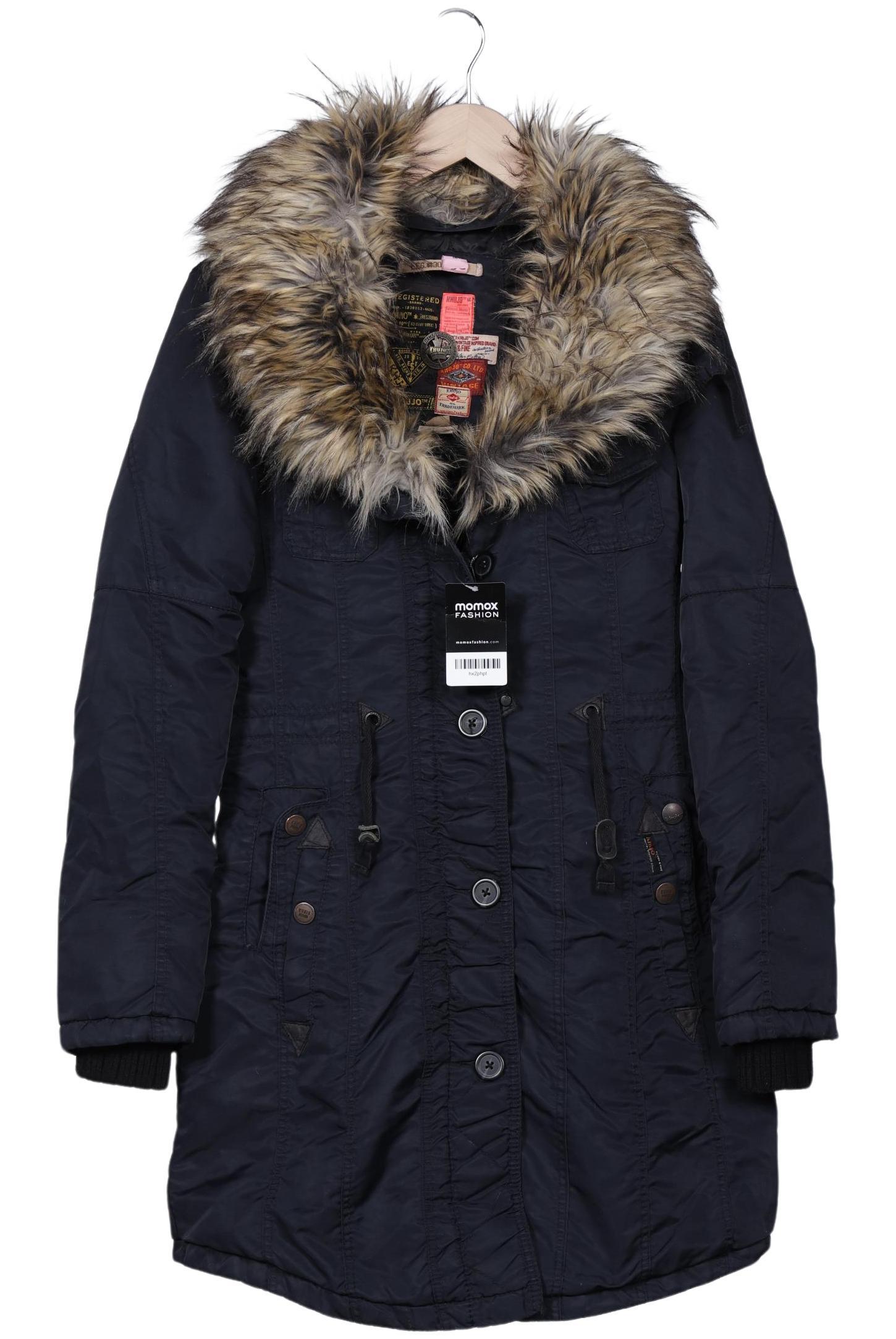 

Khujo Damen Mantel, marineblau, Gr. 38