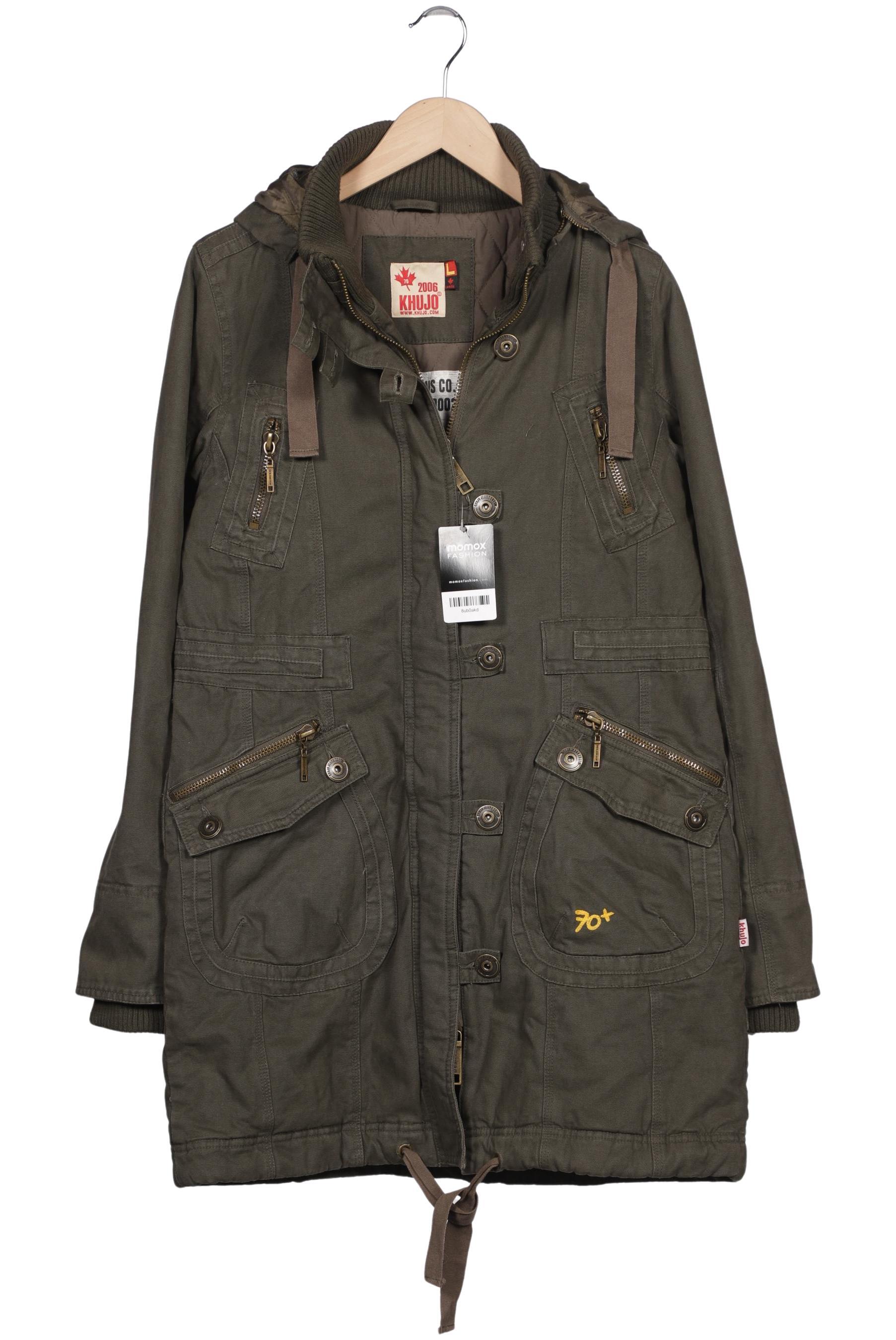 

Khujo Damen Mantel, grün, Gr. 42
