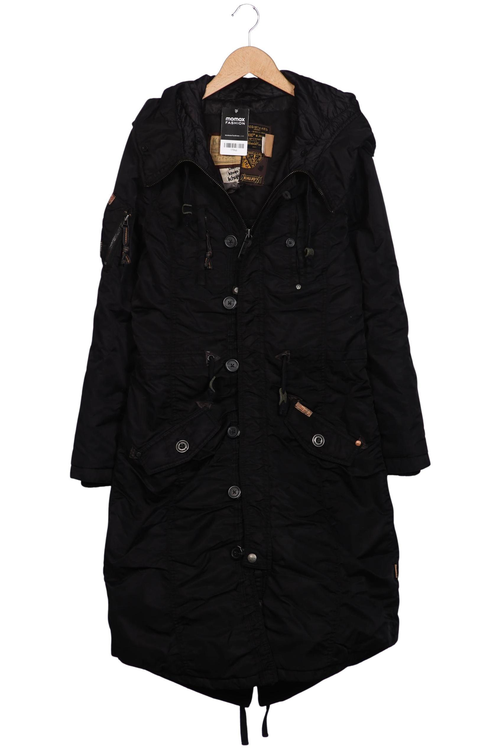 

Khujo Damen Mantel, schwarz, Gr. 44