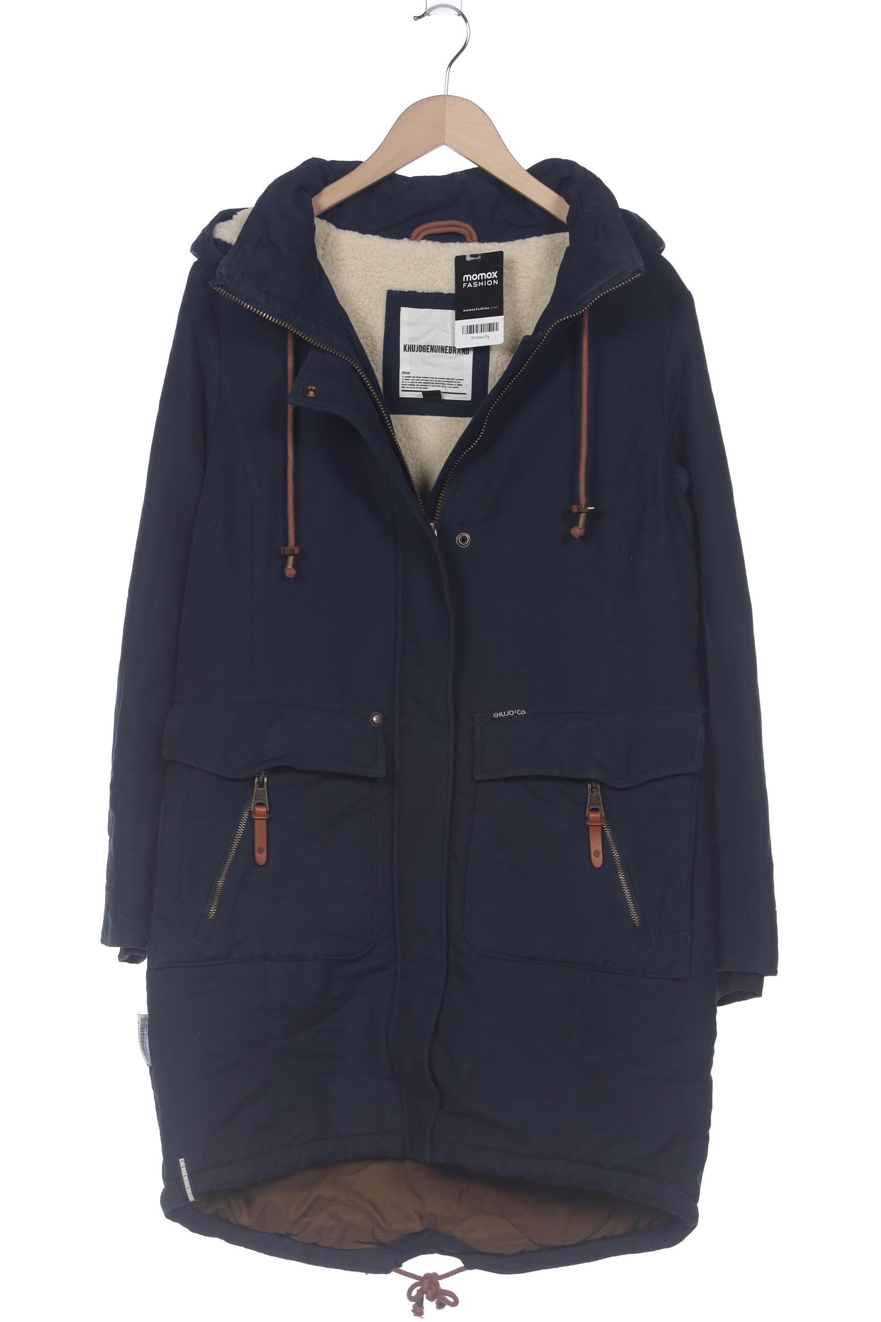 

Khujo Damen Mantel, marineblau, Gr. 38