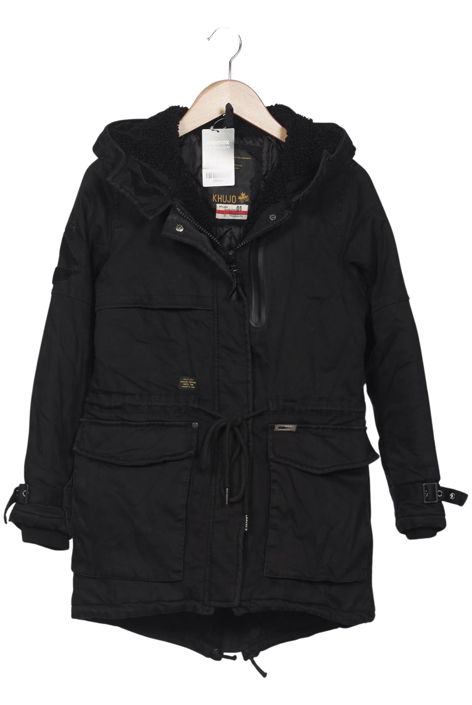 

Khujo Damen Mantel, schwarz, Gr. 36
