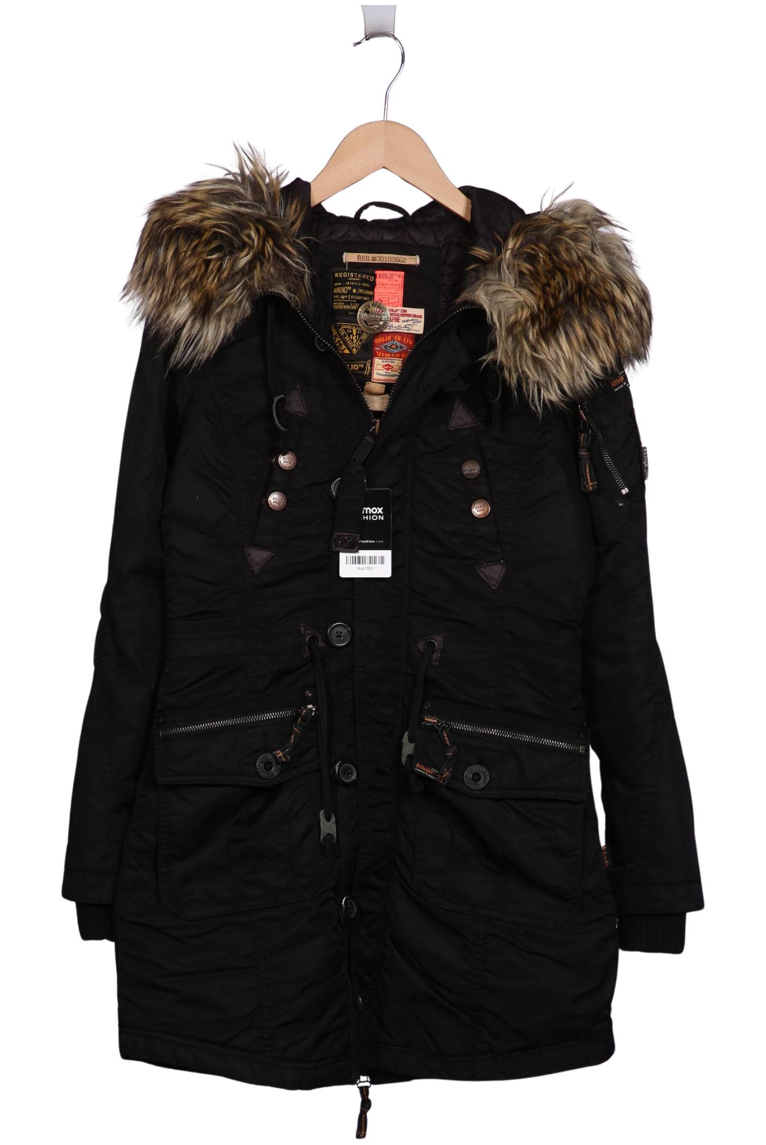 

Khujo Damen Mantel, schwarz, Gr. 36