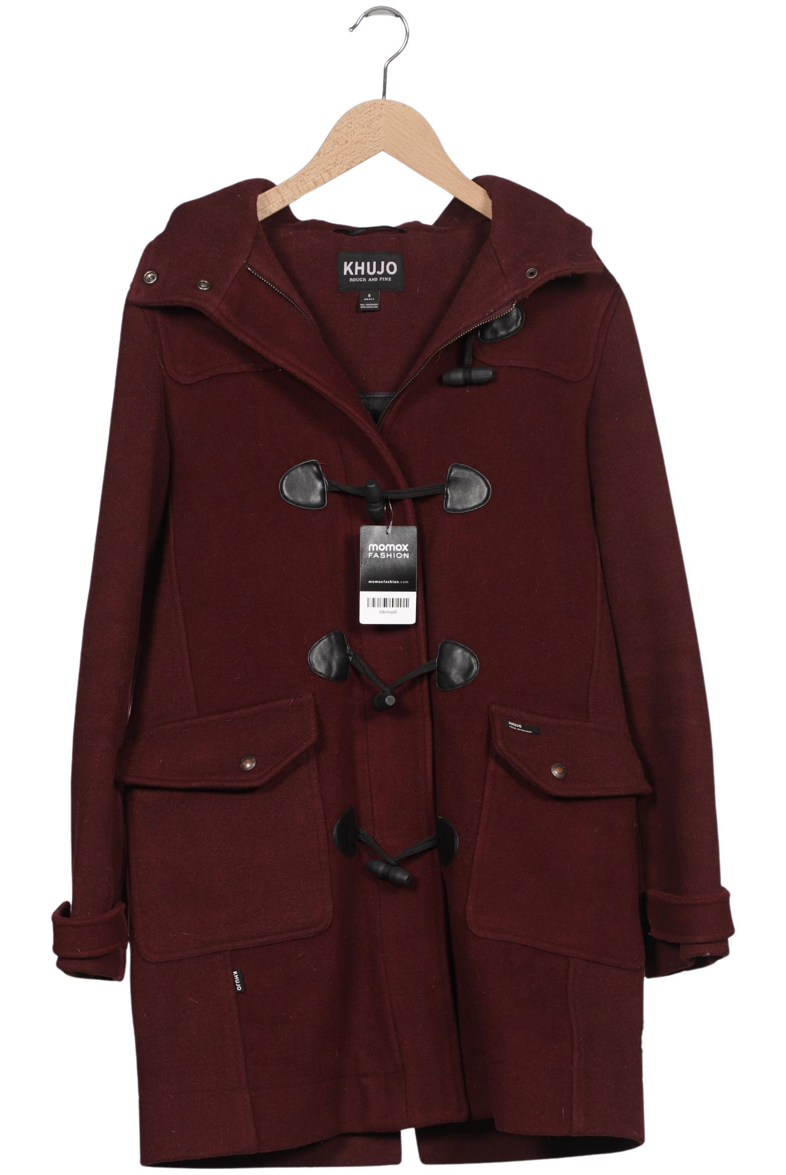 

Khujo Damen Mantel, bordeaux, Gr. 36