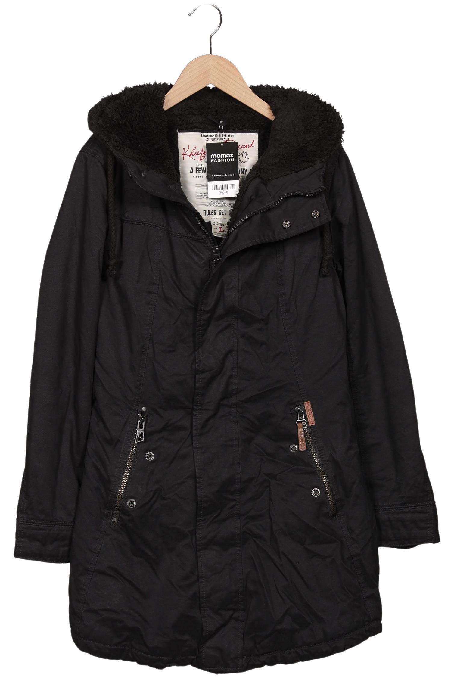 

Khujo Damen Mantel, schwarz, Gr. 42