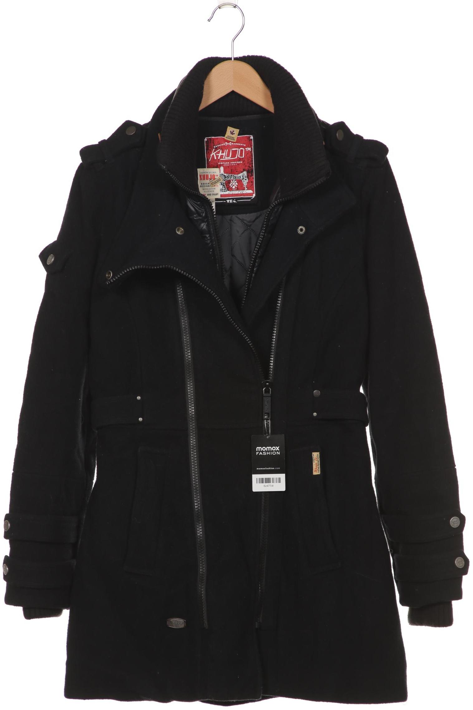 

Khujo Damen Mantel, schwarz, Gr. 44