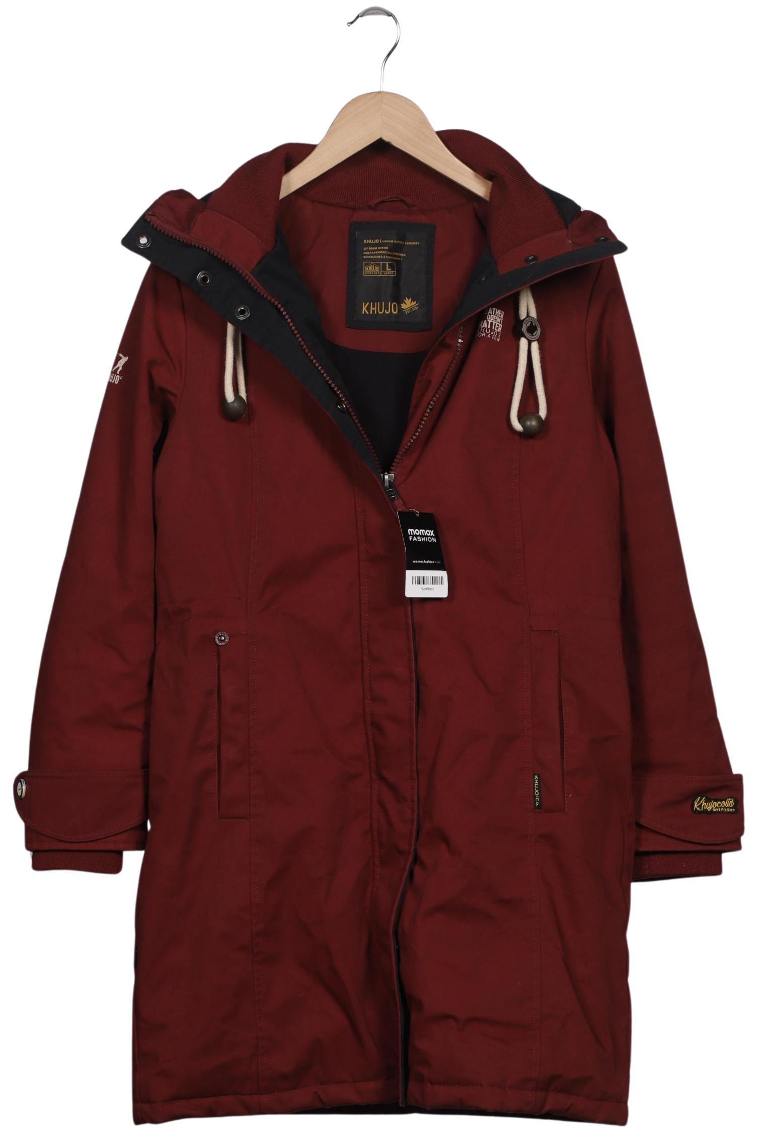 

Khujo Damen Mantel, bordeaux, Gr. 42