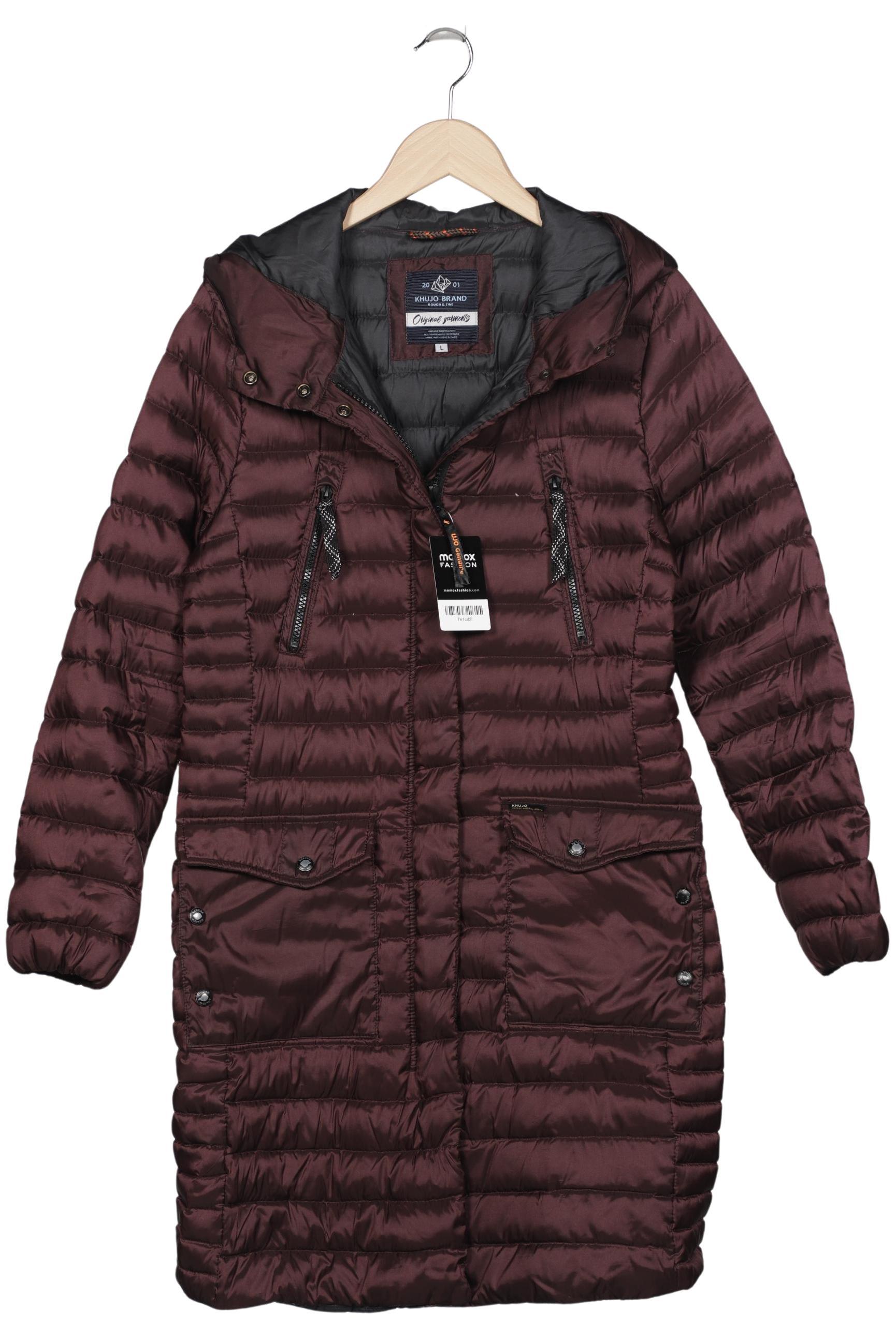 

Khujo Damen Mantel, bordeaux, Gr. 42