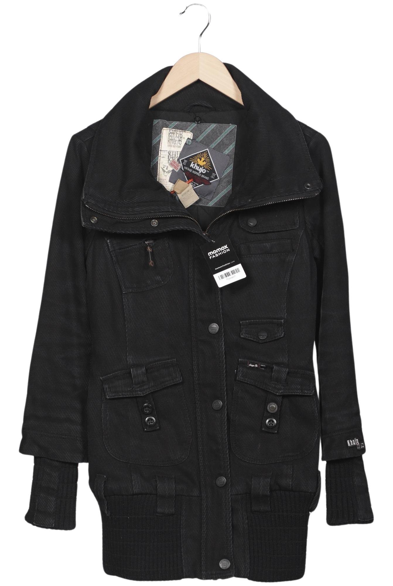 

Khujo Damen Mantel, schwarz, Gr. 38