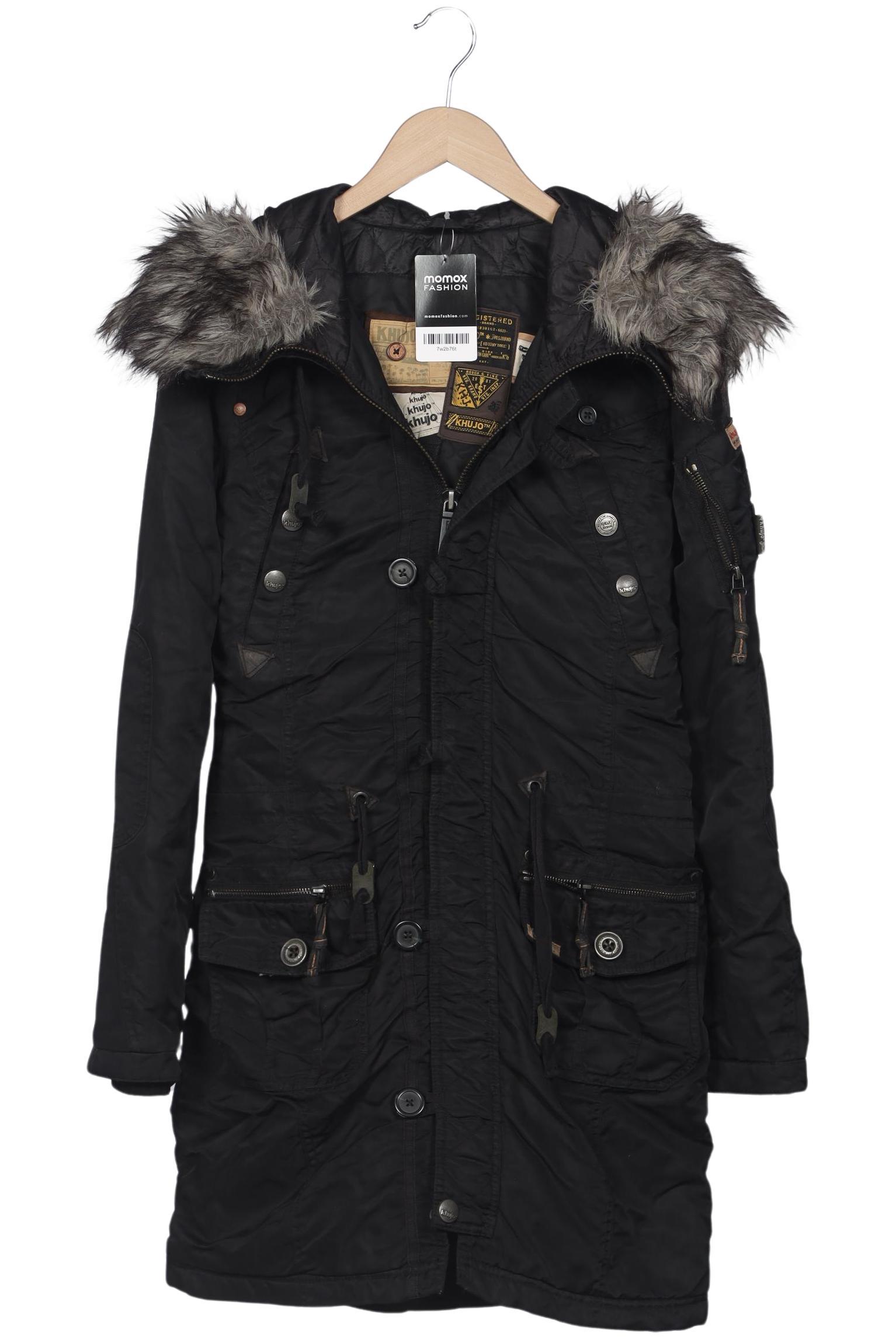 

Khujo Damen Mantel, schwarz, Gr. 38