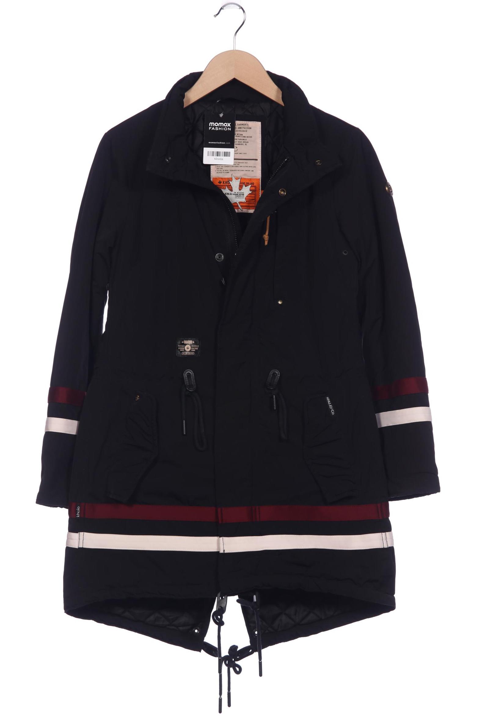 

Khujo Damen Mantel, schwarz, Gr. 36