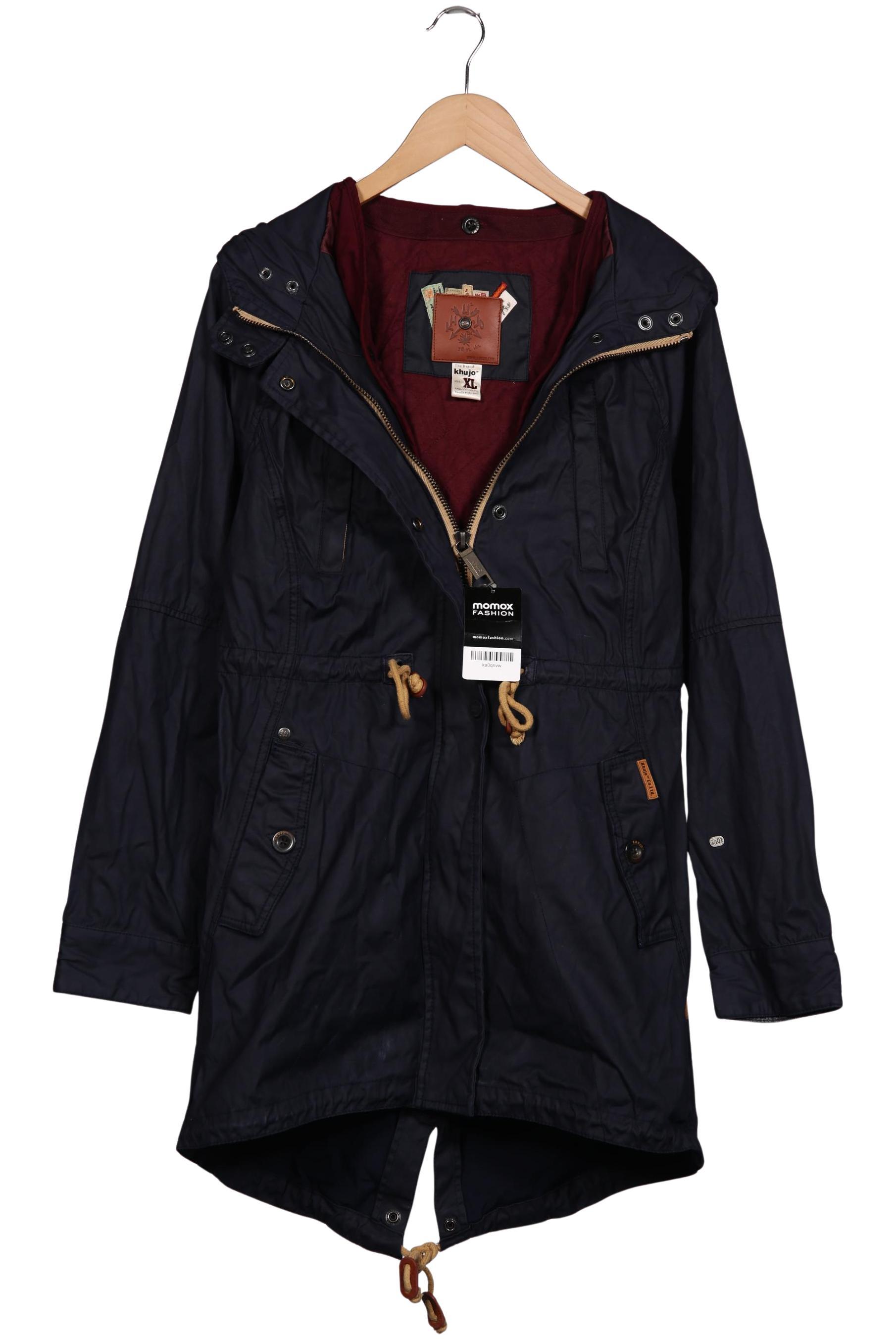 

Khujo Damen Mantel, marineblau, Gr. 44