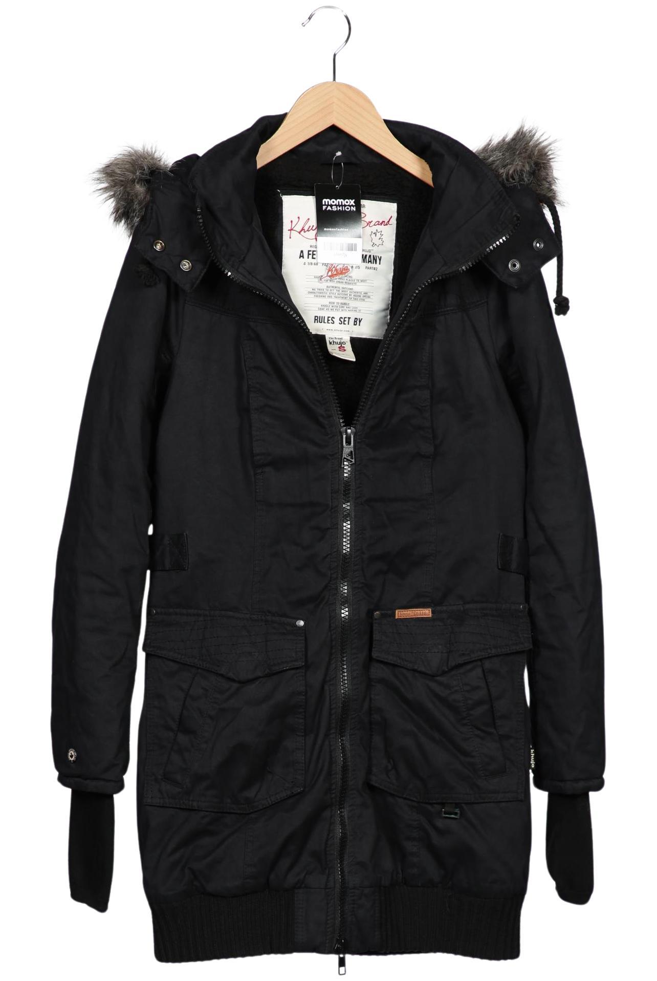 

Khujo Damen Mantel, schwarz, Gr. 36