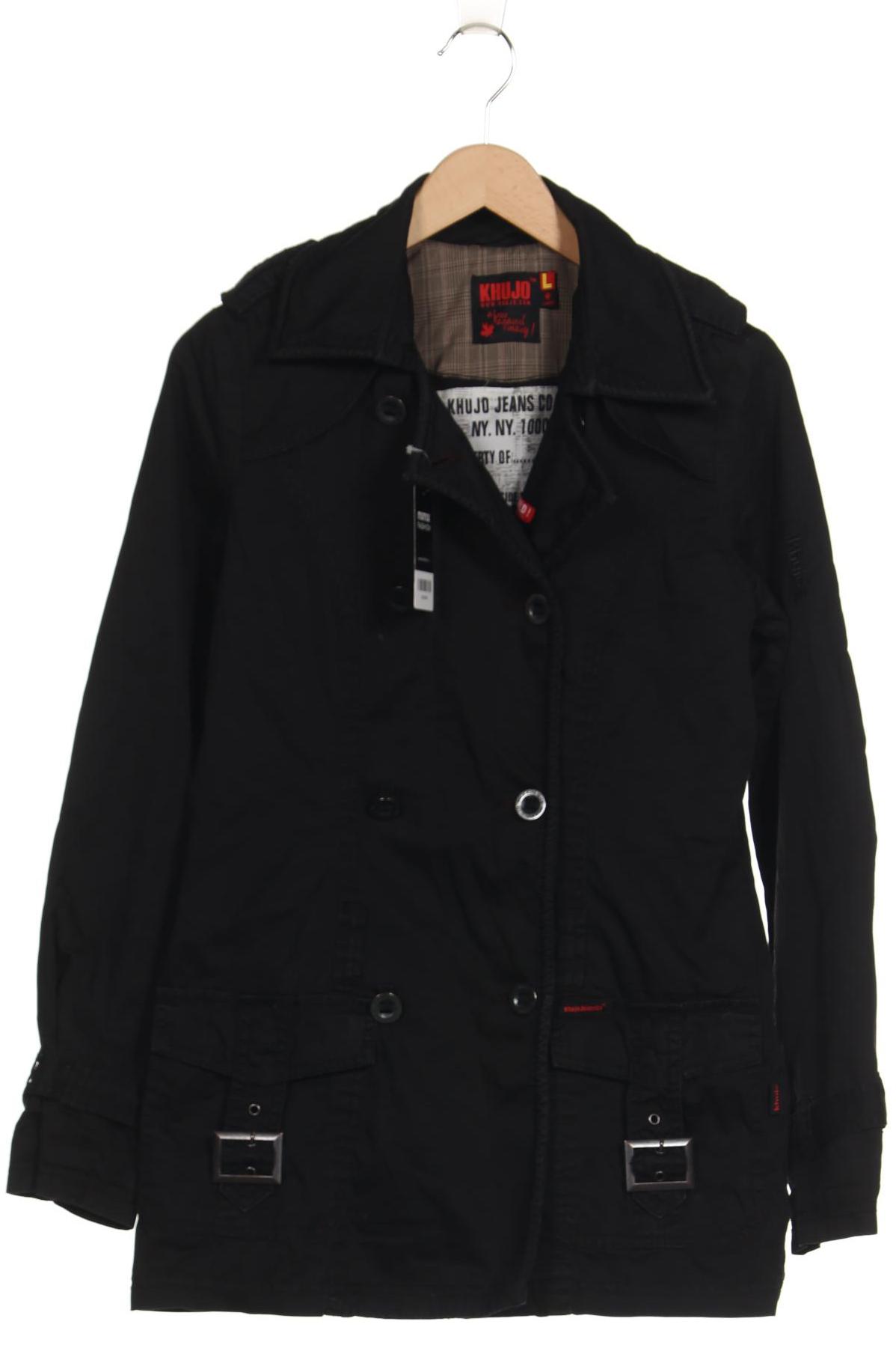 

Khujo Damen Mantel, schwarz, Gr. 42