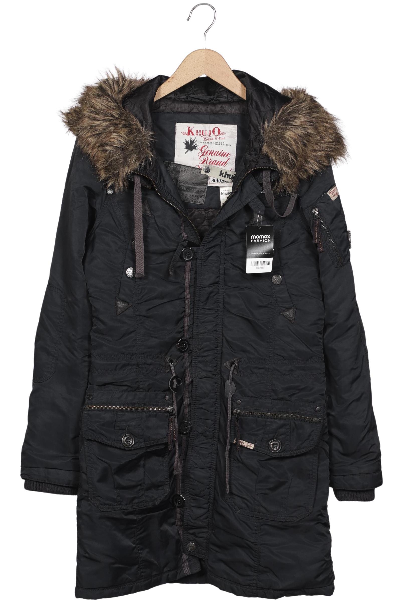 

Khujo Damen Mantel, schwarz, Gr. 42