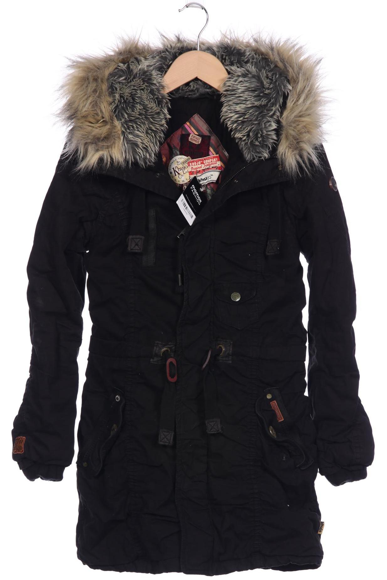 

Khujo Damen Mantel, schwarz, Gr. 36