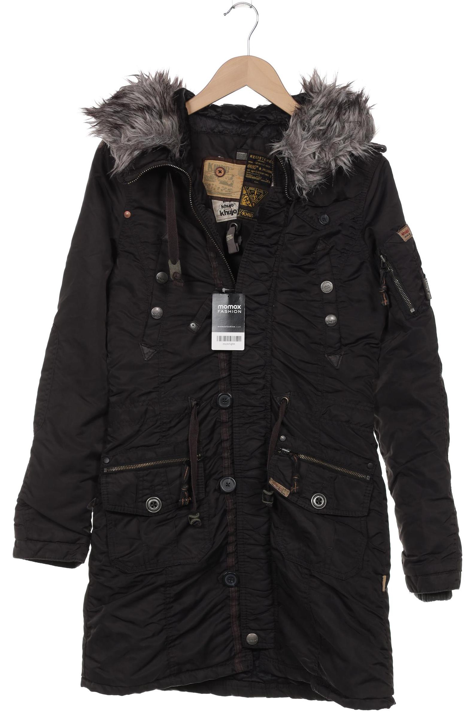 

Khujo Damen Mantel, schwarz, Gr. 38