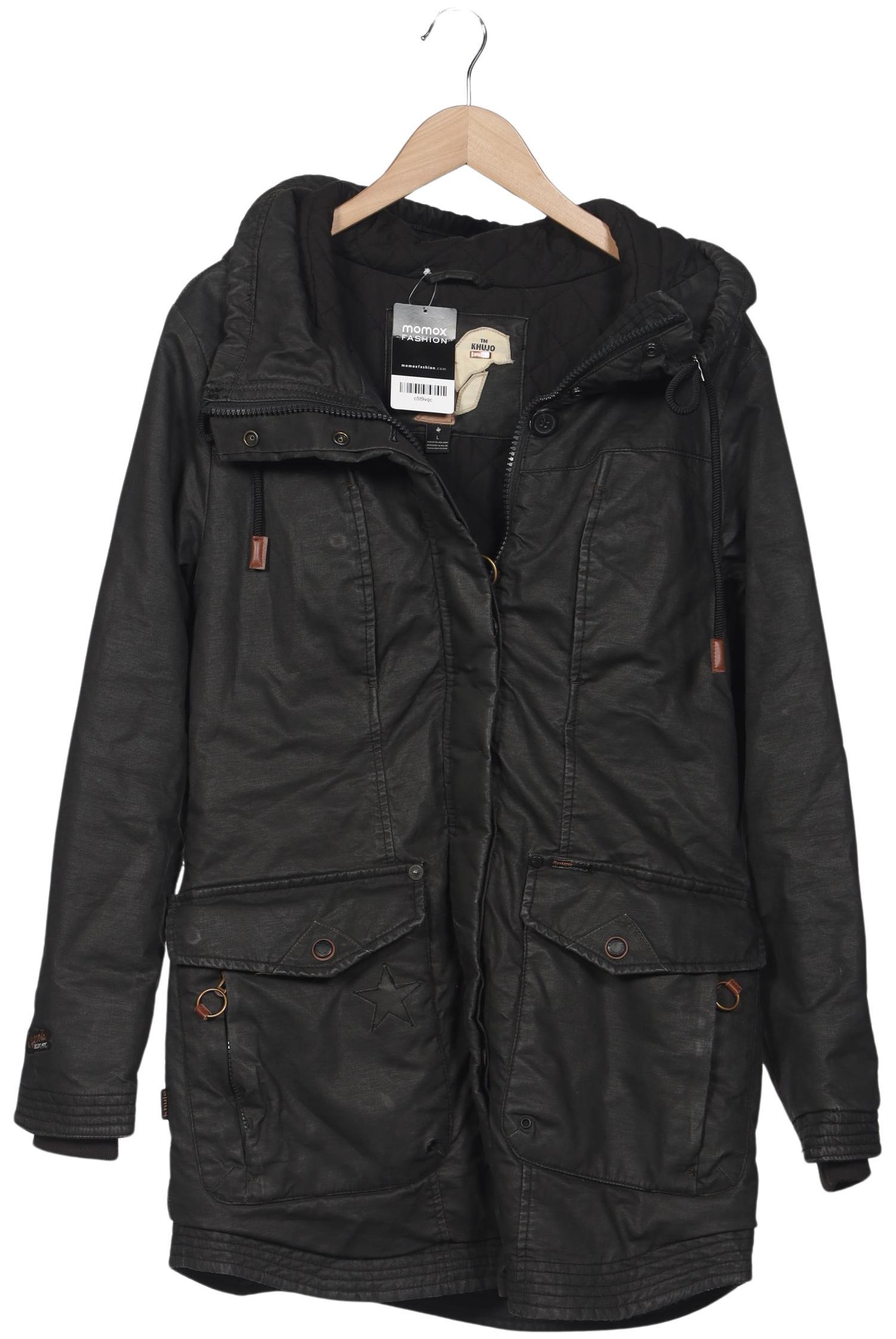 

Khujo Damen Mantel, schwarz, Gr. 42