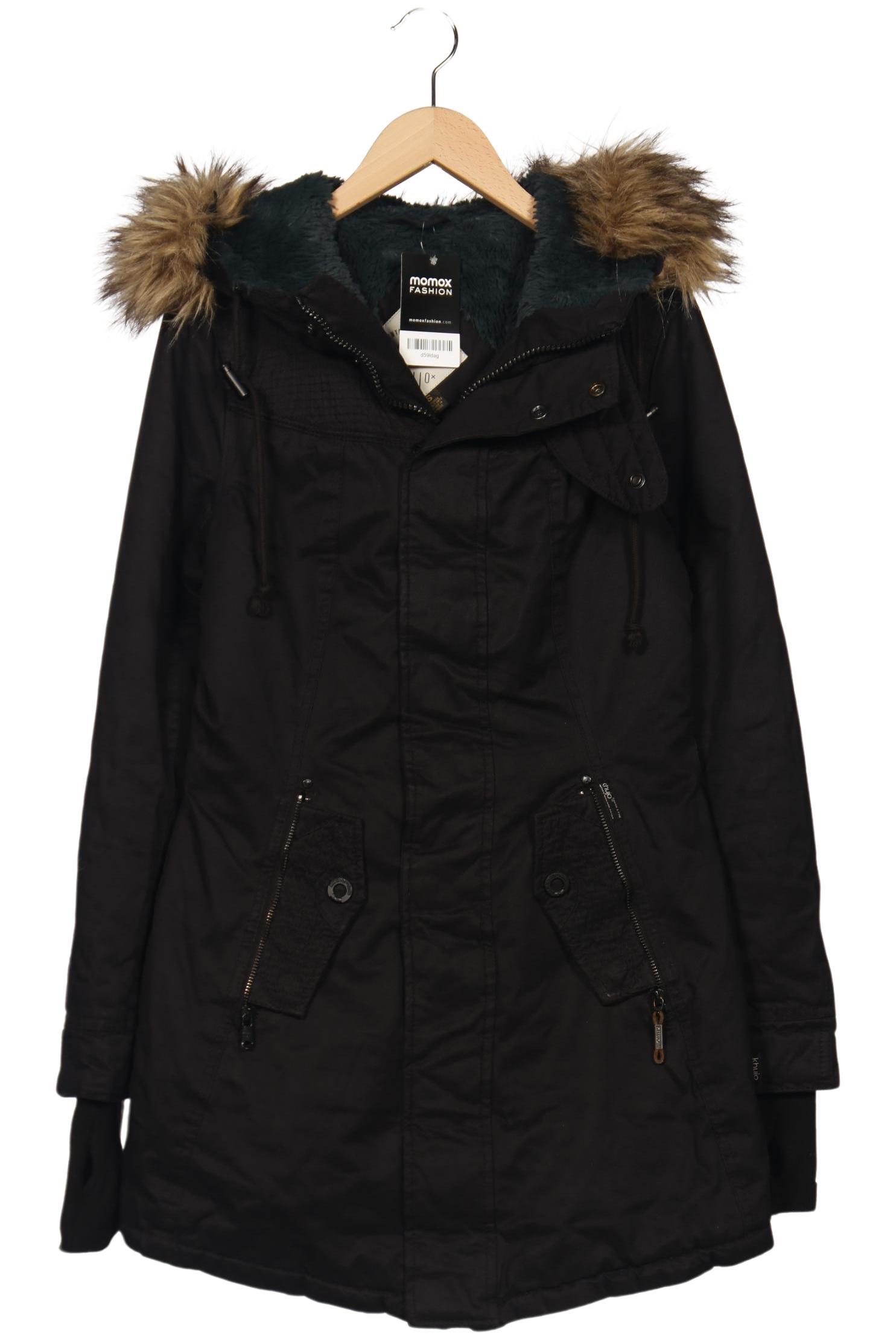 

Khujo Damen Mantel, schwarz, Gr. 36