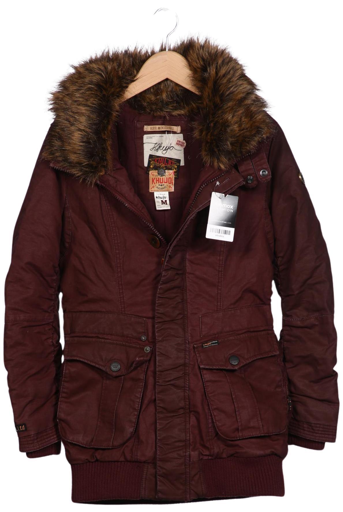 

Khujo Damen Mantel, bordeaux, Gr. 38
