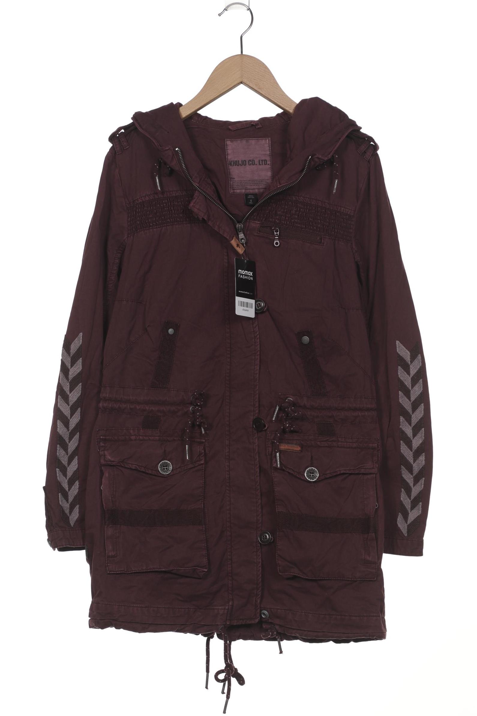 

Khujo Damen Mantel, bordeaux, Gr. 36