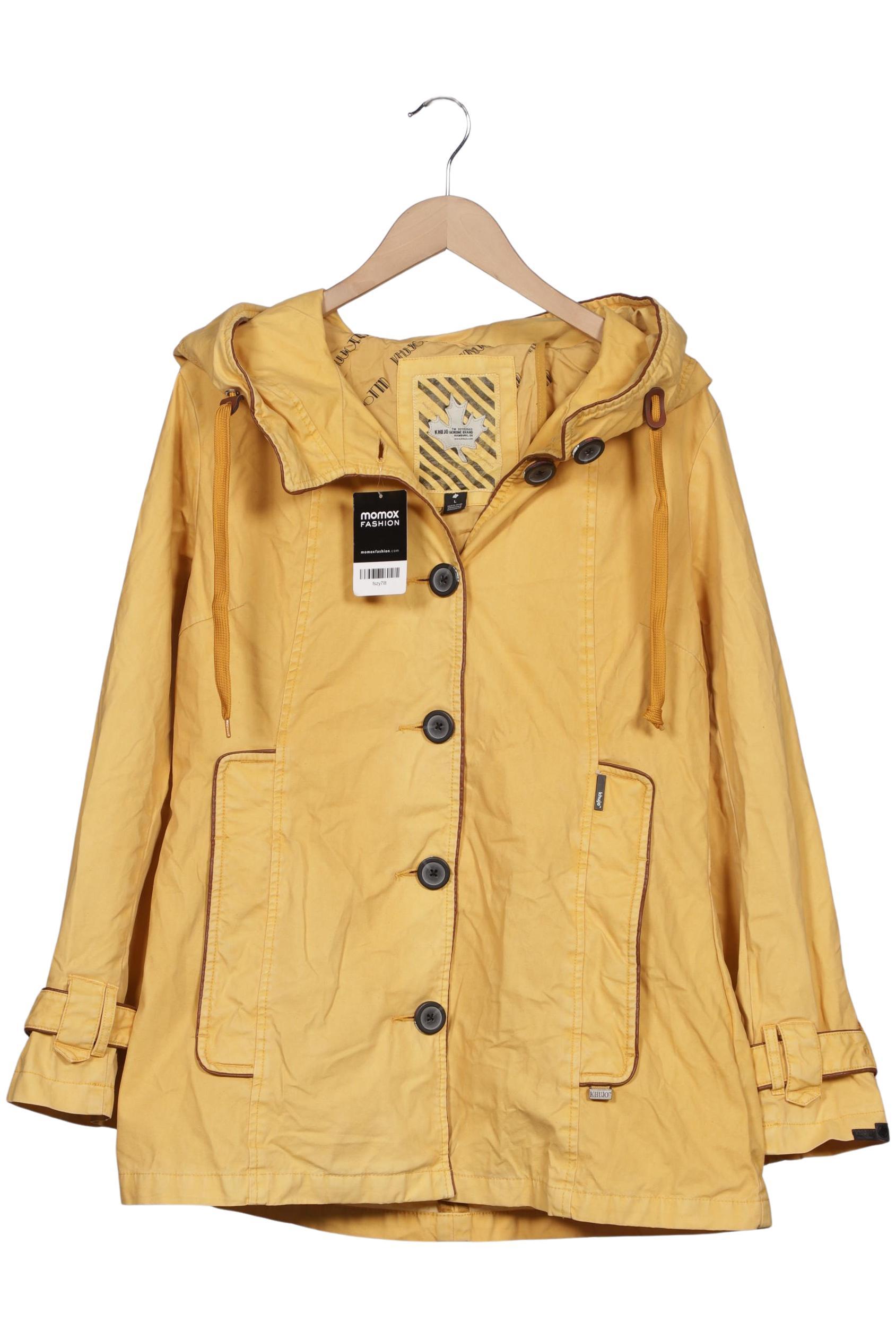

Khujo Damen Mantel, gelb, Gr. 42