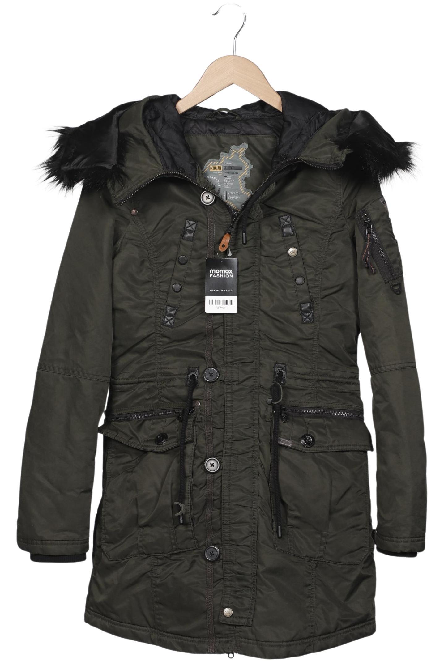 

Khujo Damen Mantel, grün, Gr. 36