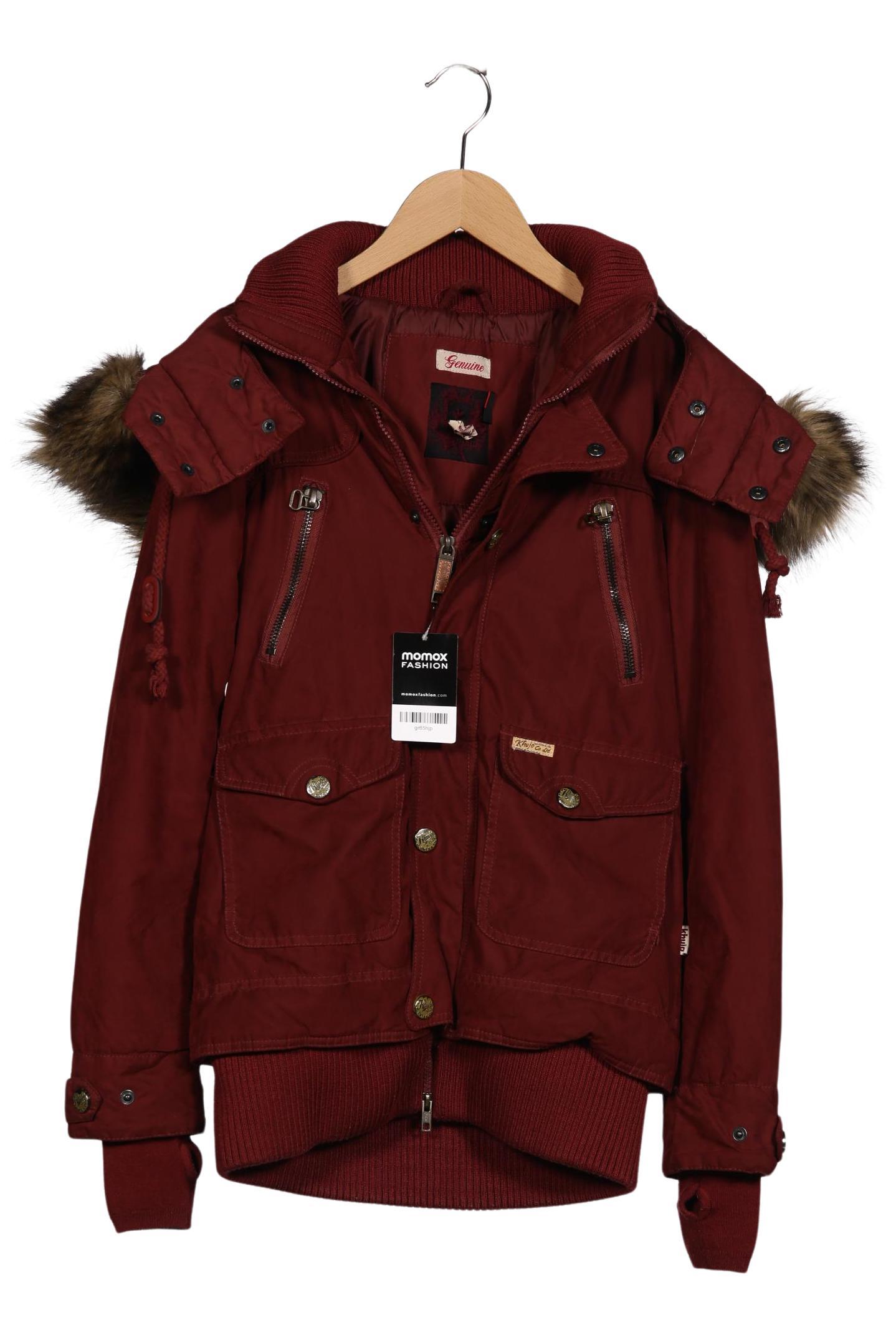 

Khujo Damen Mantel, bordeaux, Gr. 36