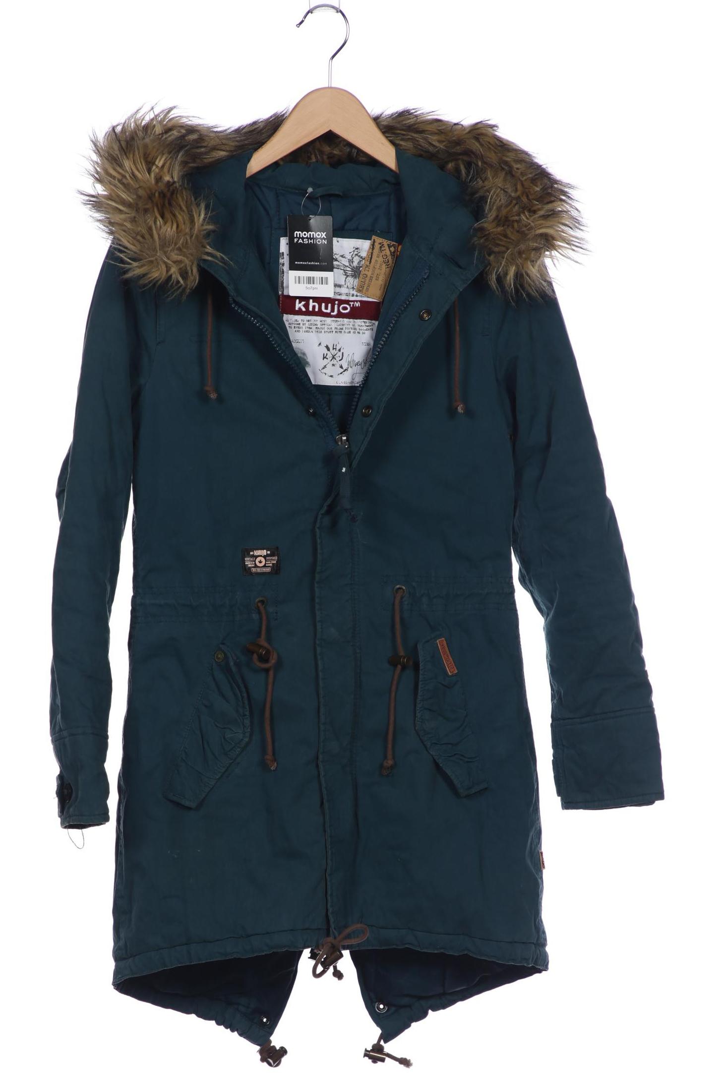 

Khujo Damen Mantel, türkis, Gr. 36