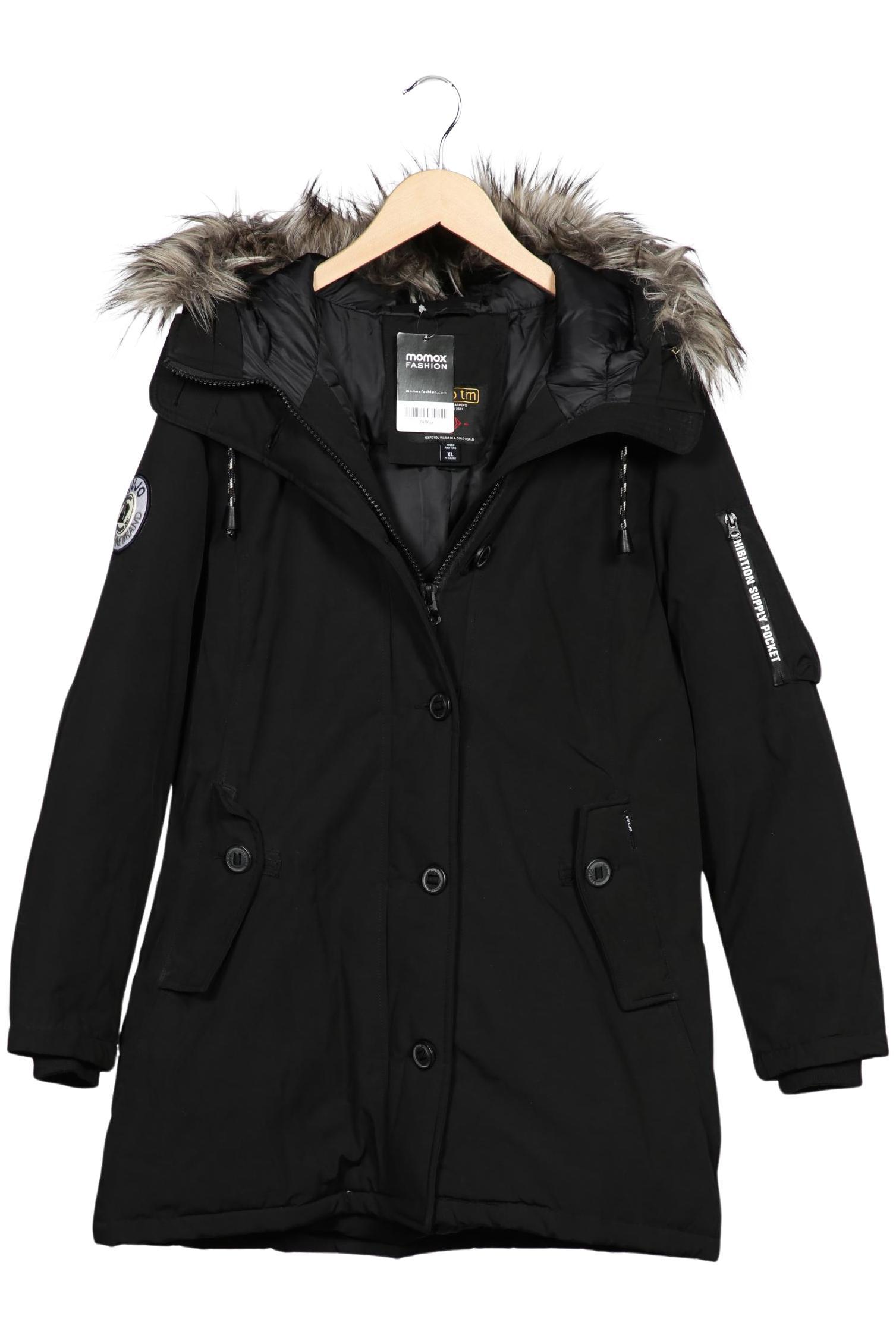 

Khujo Damen Mantel, schwarz, Gr. 44