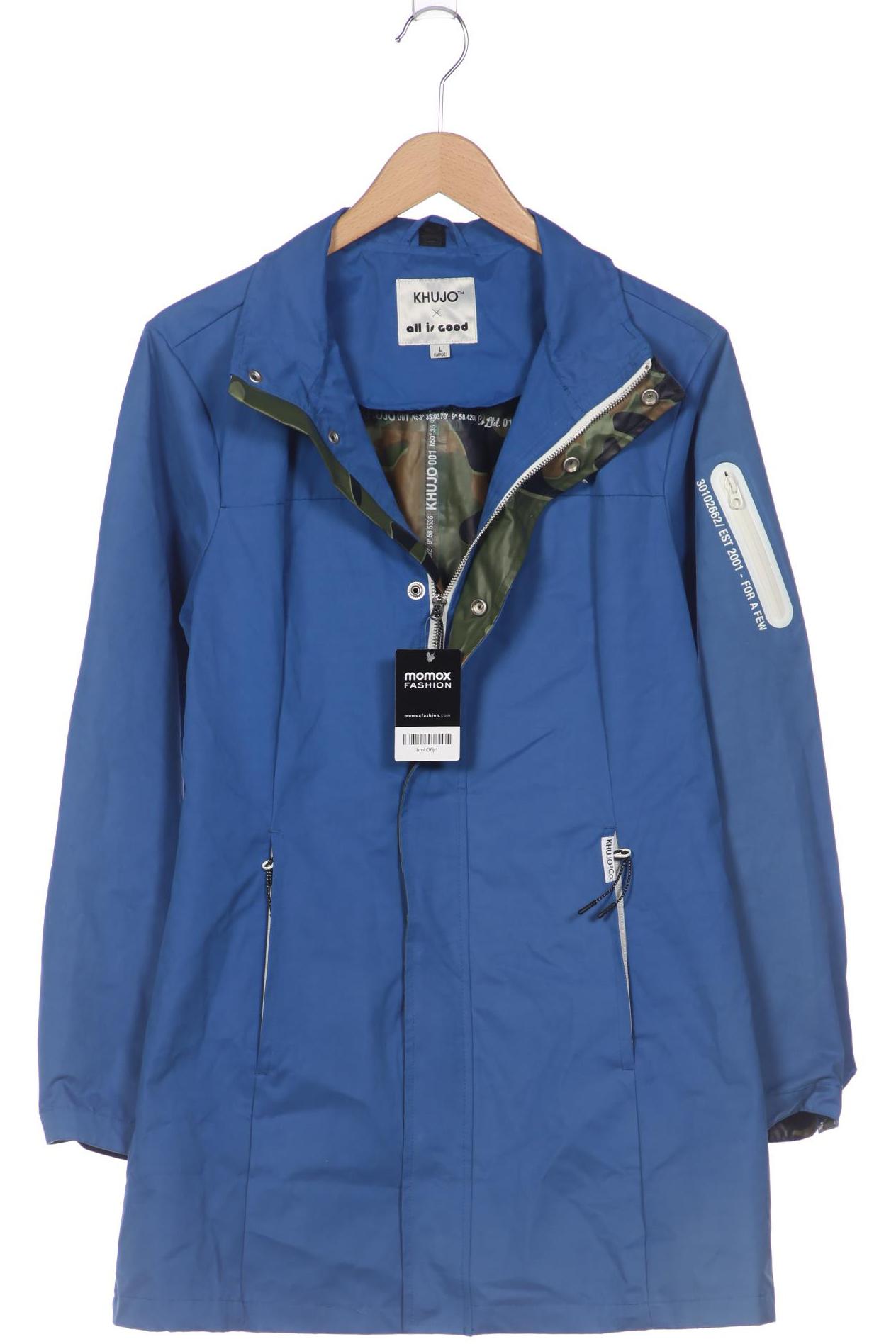 

Khujo Damen Mantel, blau, Gr. 42