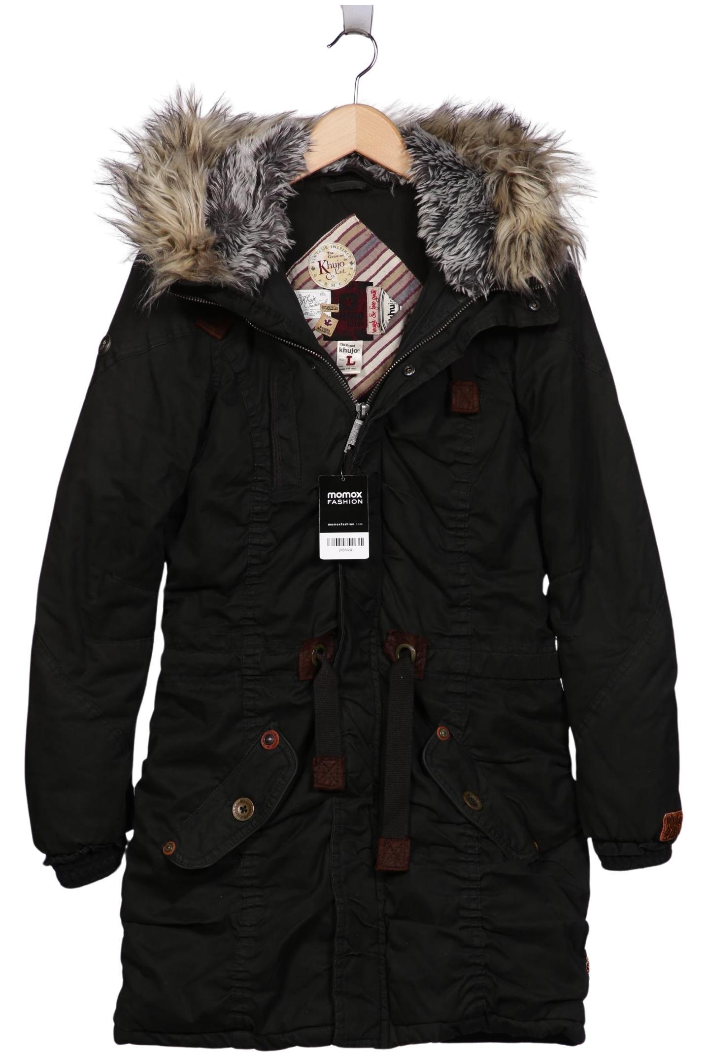 

Khujo Damen Mantel, schwarz, Gr. 42