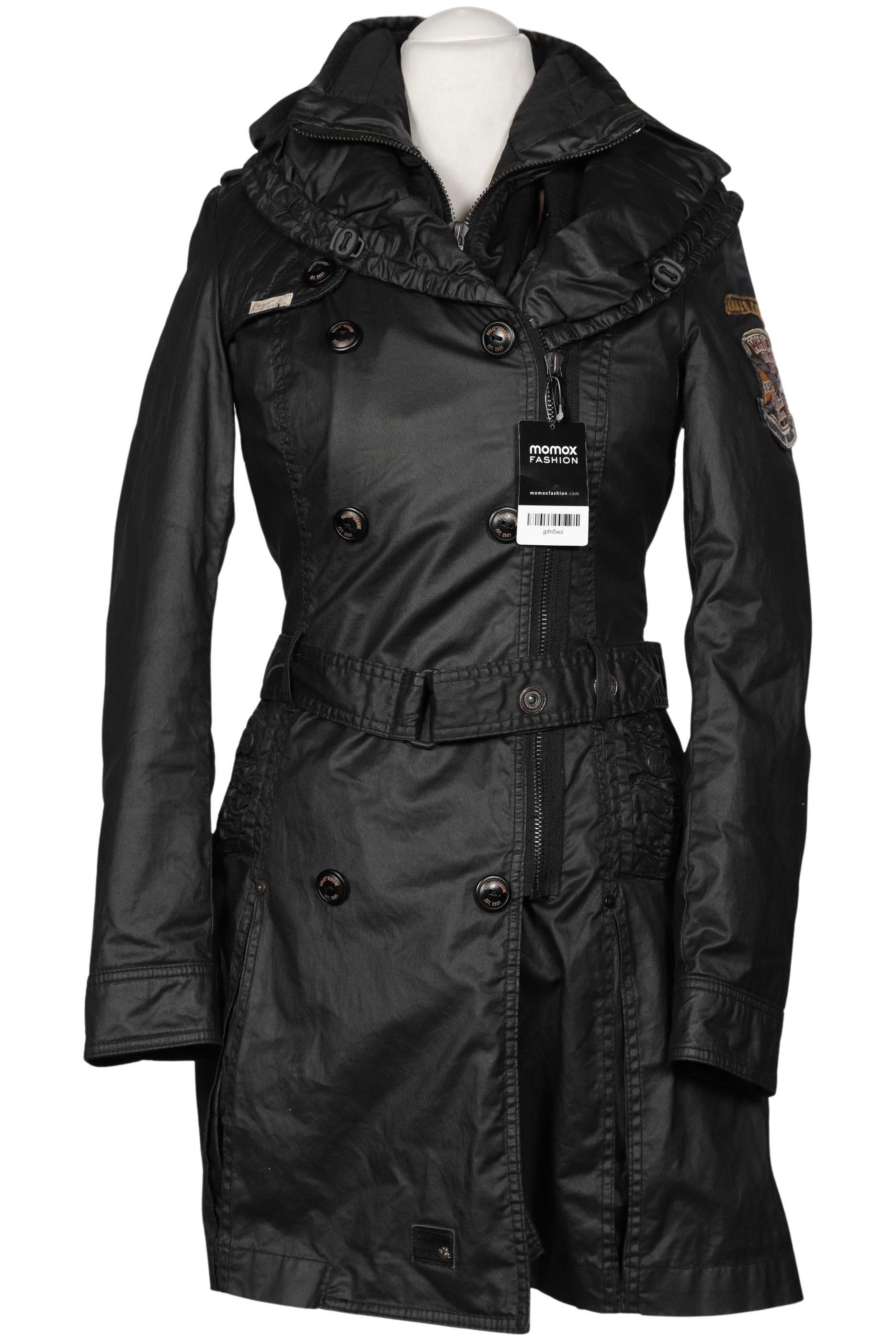 

Khujo Damen Mantel, schwarz, Gr. 38